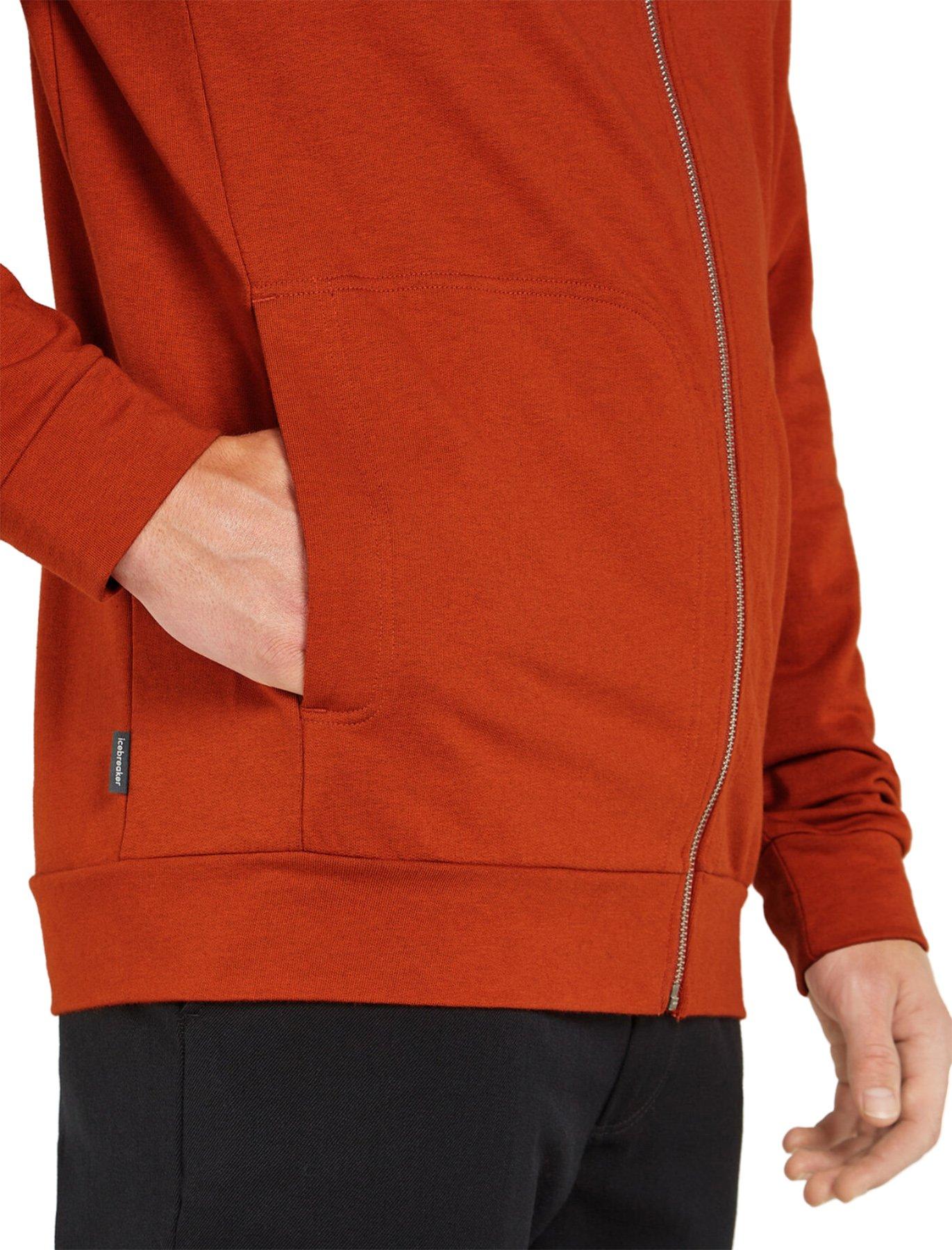 Product gallery image number 3 for product Central Classic Long Sleeve Zip Hoodie - Men's