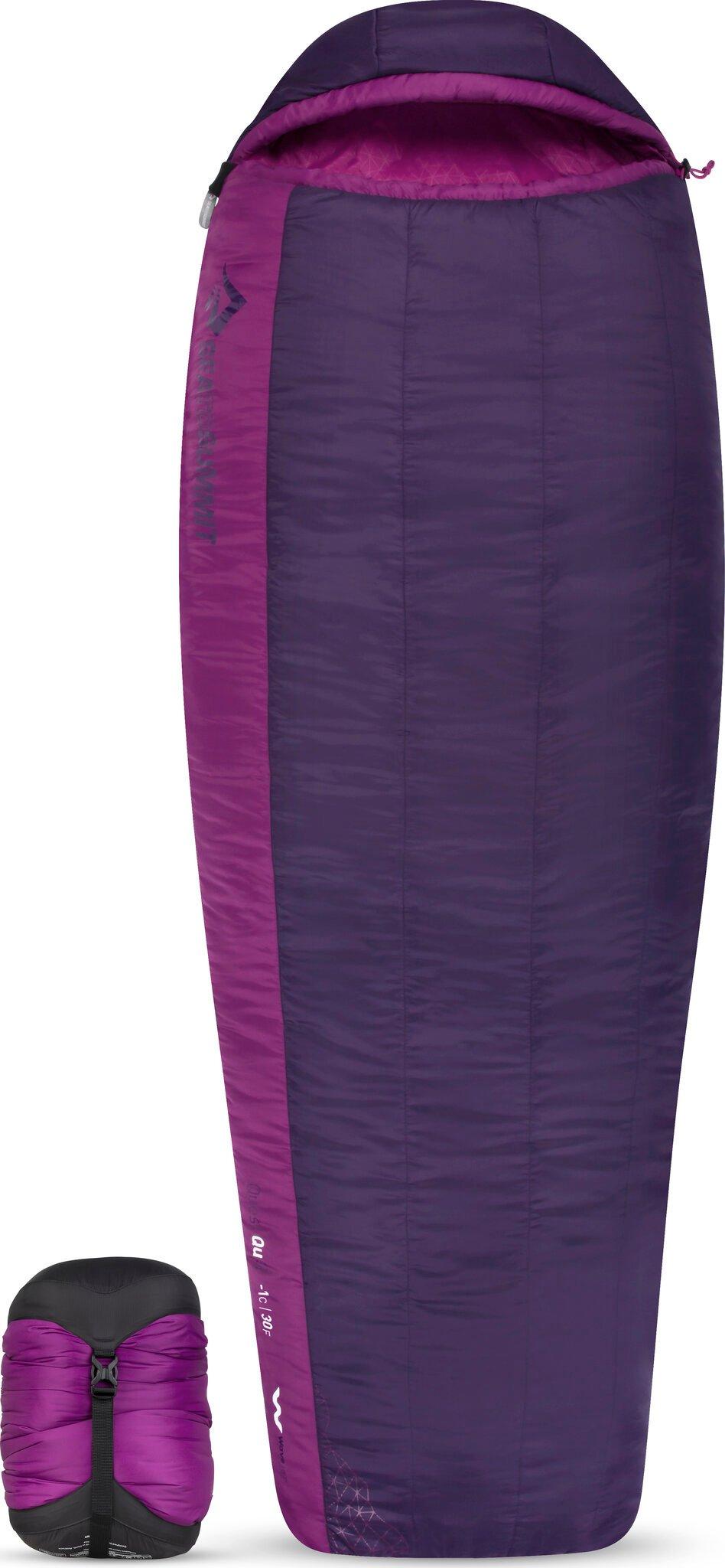 Product gallery image number 6 for product Quest QuII Regular Synthetic Sleeping Bag 30°F/-1°C - Women's