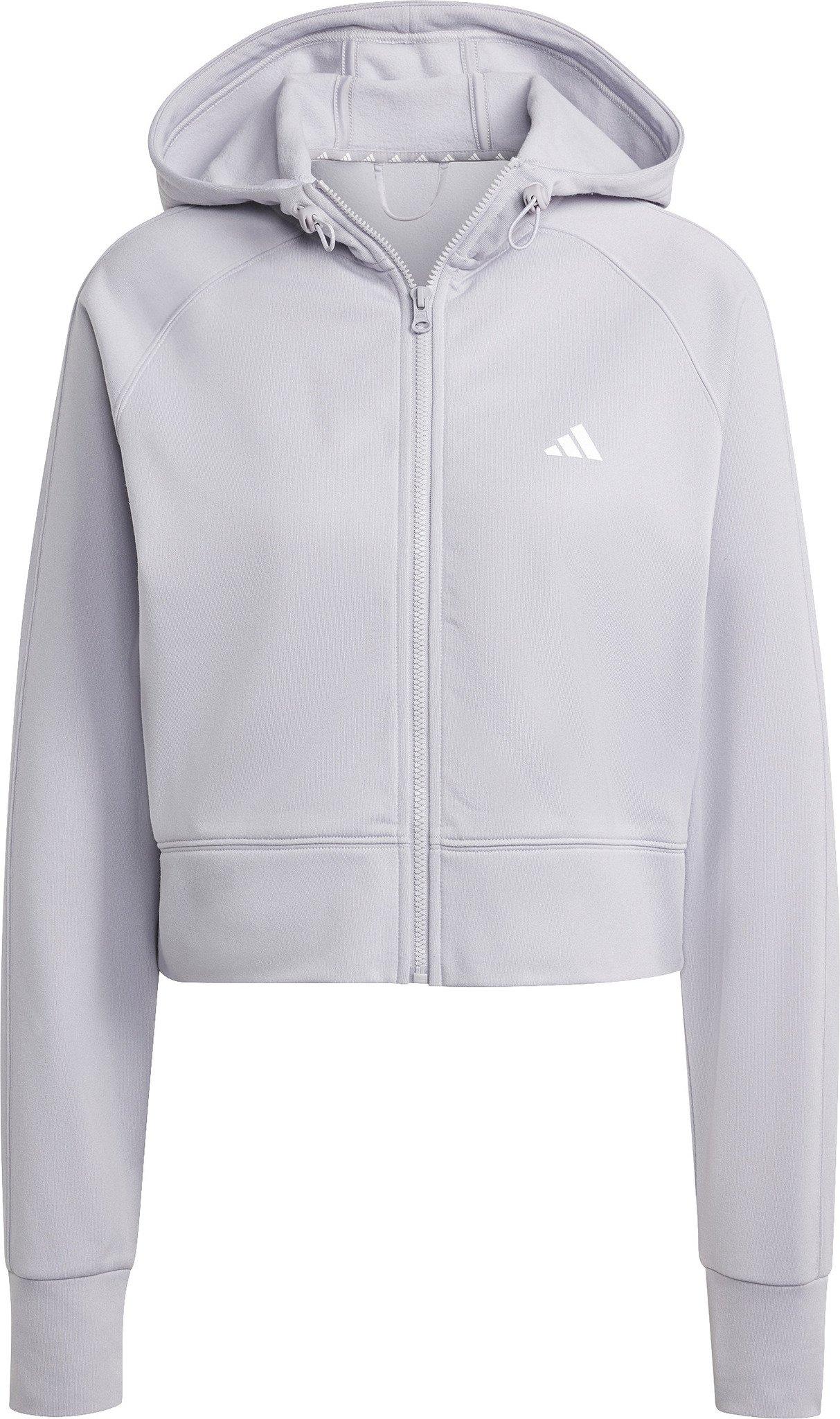 Product image for Game and Go AEROREADY Full-Zip Hooded Fleece Jacket - Women's