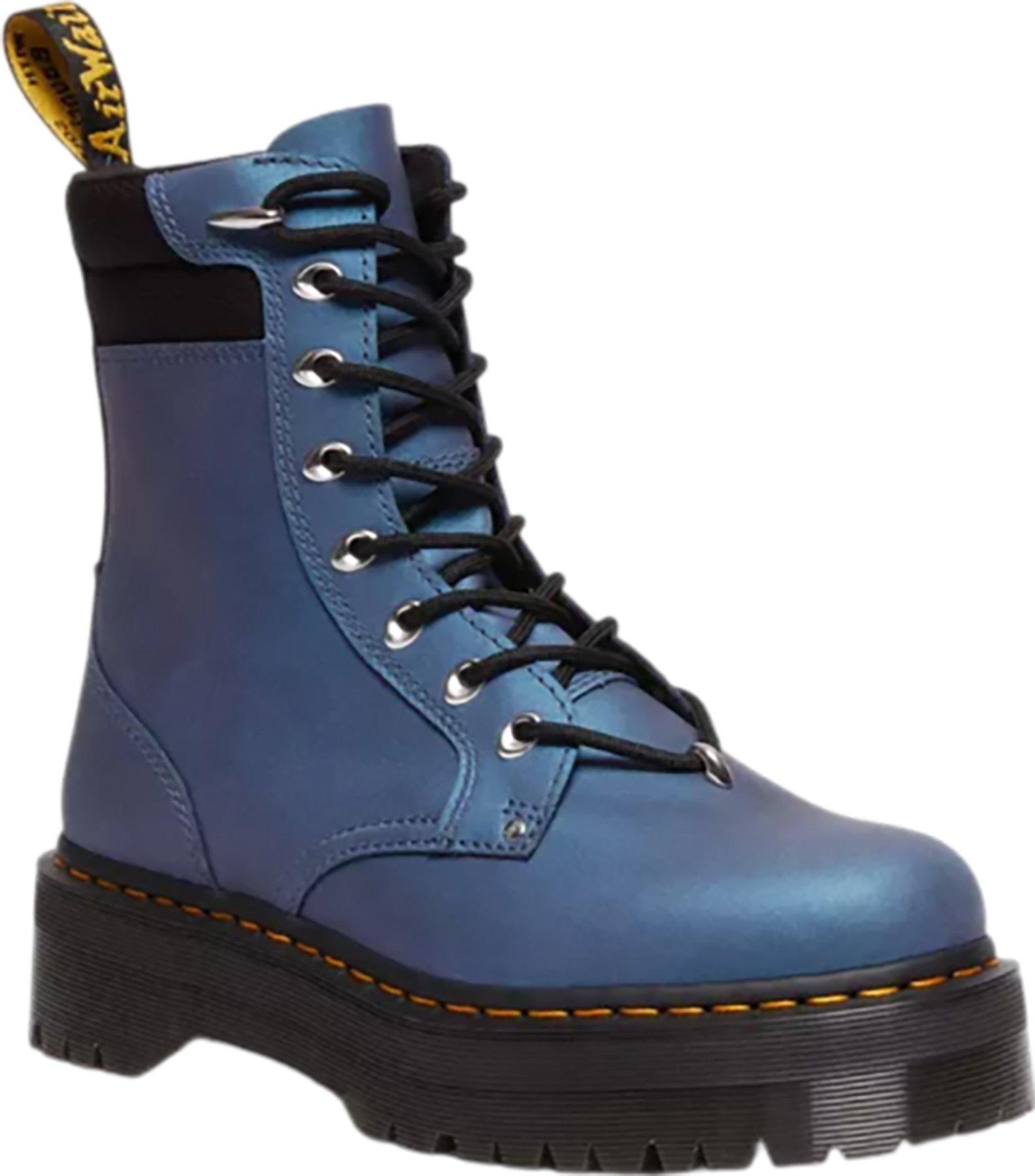 Product image for Jadon II Hardware Pull Up Leather Platform Boots - Unisex