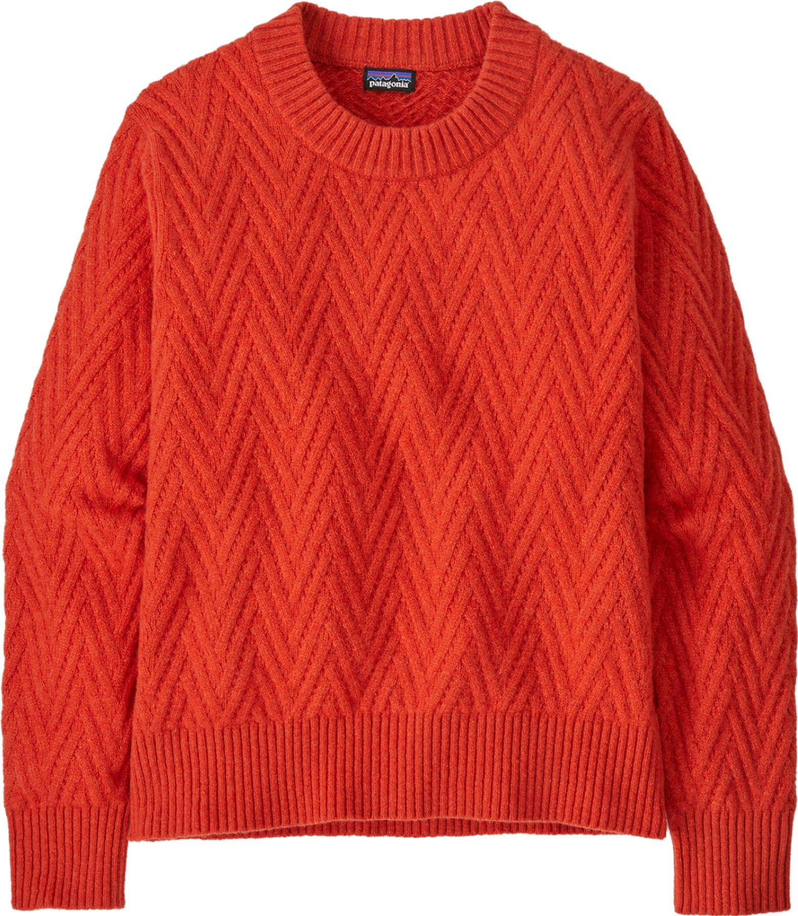 Chevron Cable - Madder Red