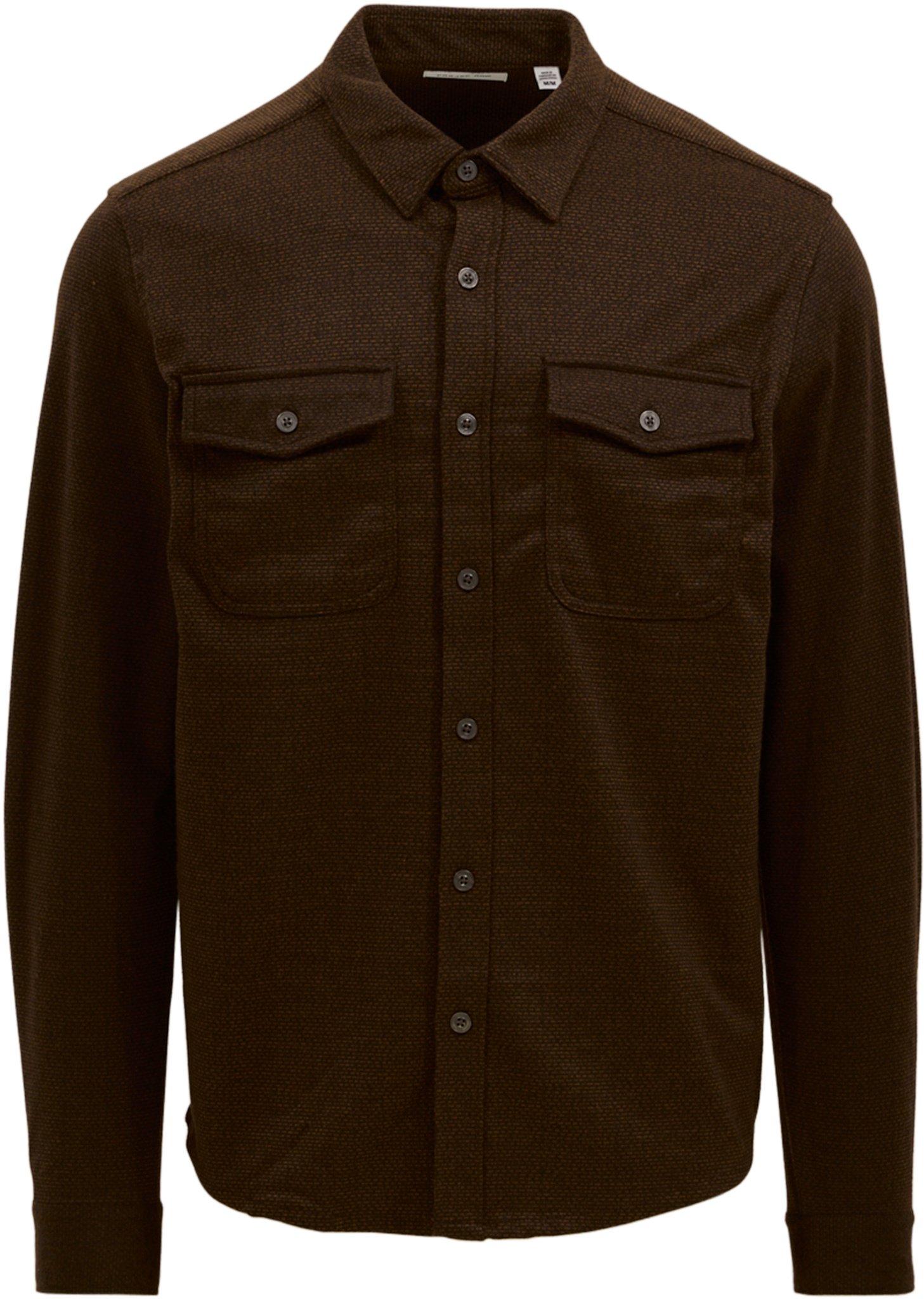 Product image for Long Sleeve Knit Flannel Shirt - Men’s