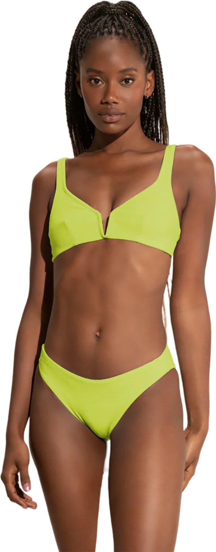 Product image for Victory Mellow Green V-Wire Bralette Bikini Top - Women's