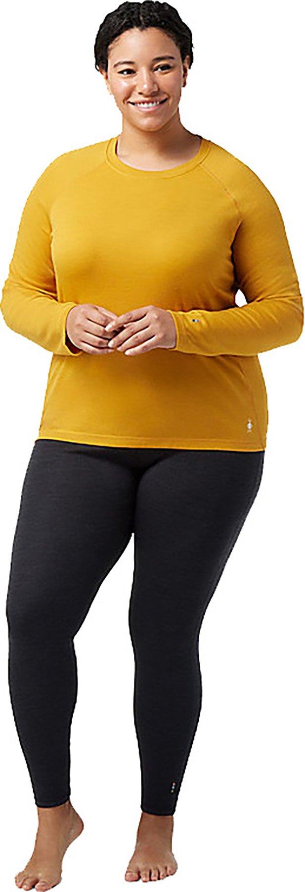 Product gallery image number 2 for product Classic Thermal Merino Plus Size Crew Neck Base Layer Top - Women's