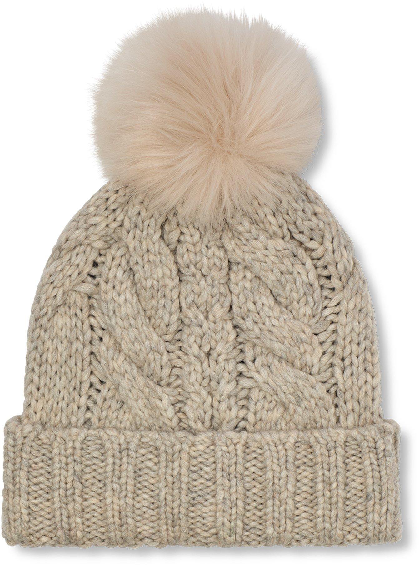 Numéro de l'image de la galerie de produits 2 pour le produit Tuque en tricot torsadé pom-pom - Femme