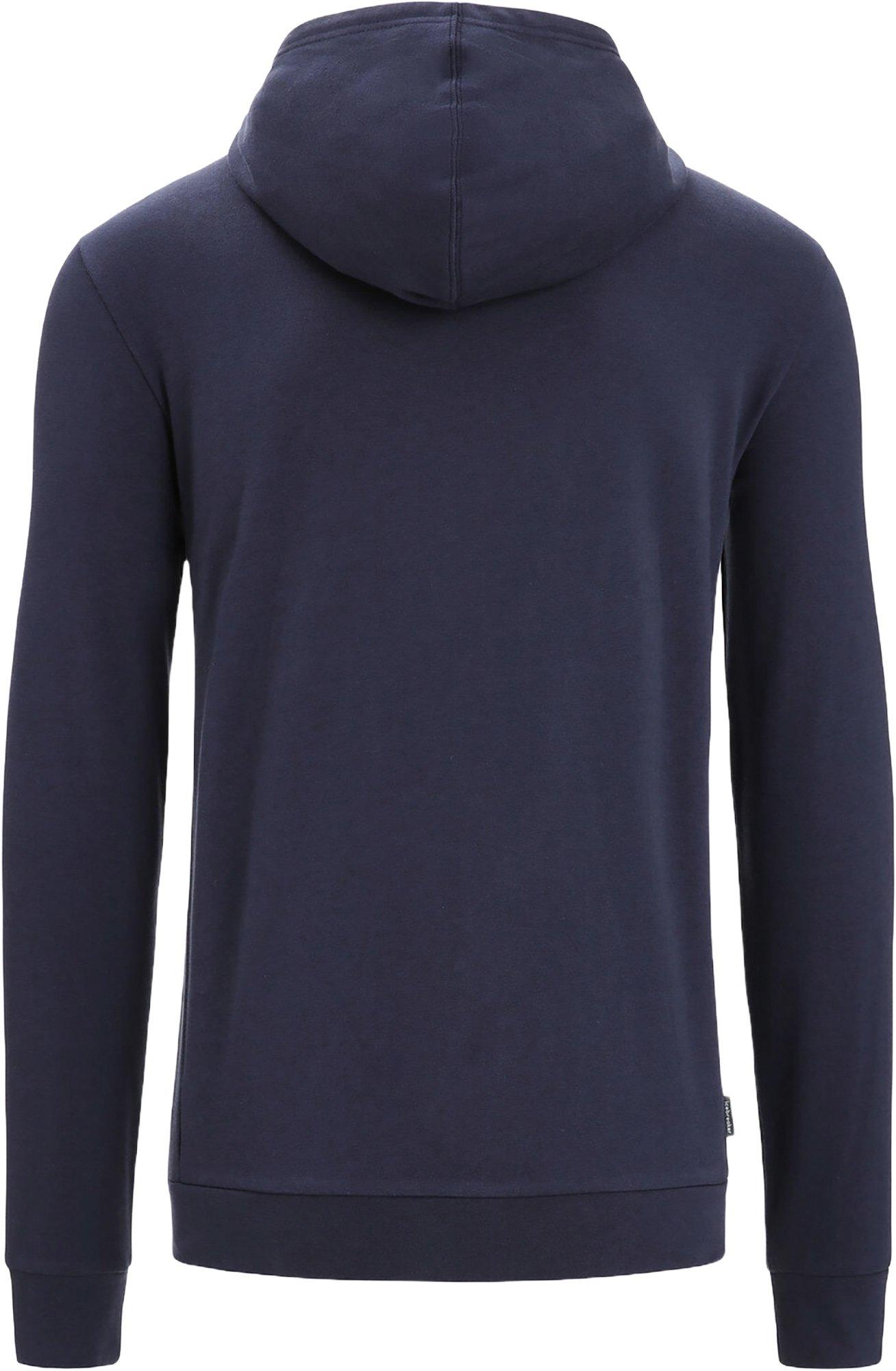 Product gallery image number 3 for product Central Classic Long Sleeve Zip Hoodie - Men's