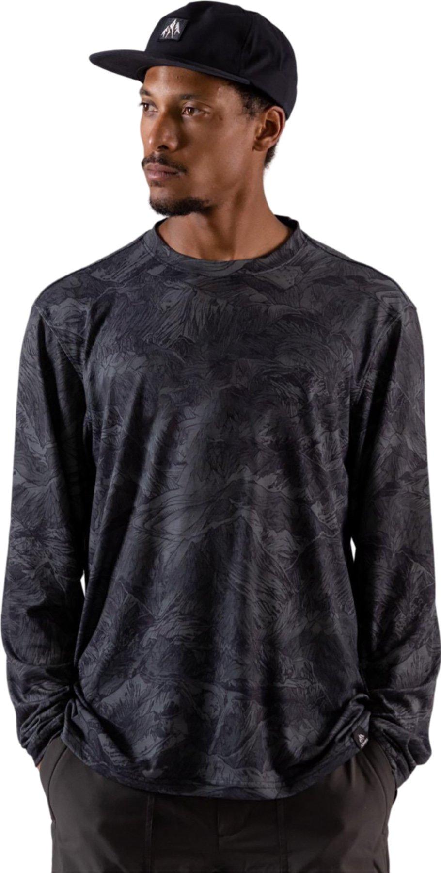 Product gallery image number 3 for product Recycled Long Sleeve Tech T-Shirt - Men's