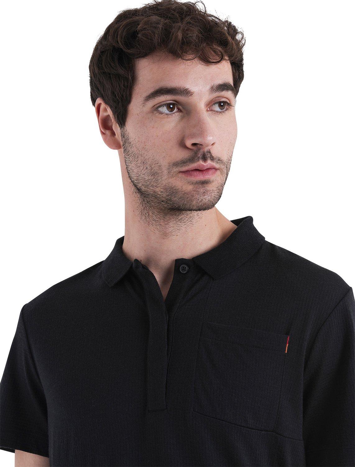 Product gallery image number 4 for product Icebreaker x TNF Merino 200 Short Sleeve Polo - Men's