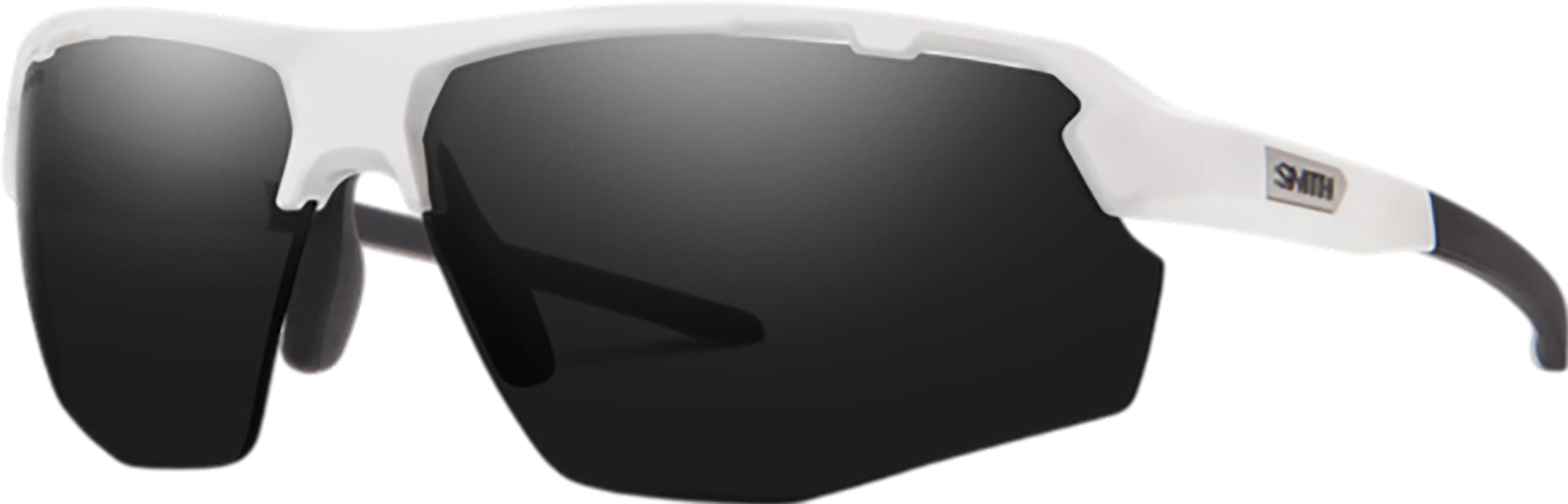 Product gallery image number 1 for product Resolve Sunglasses - White - ChromaPop Black Lens - Unisex