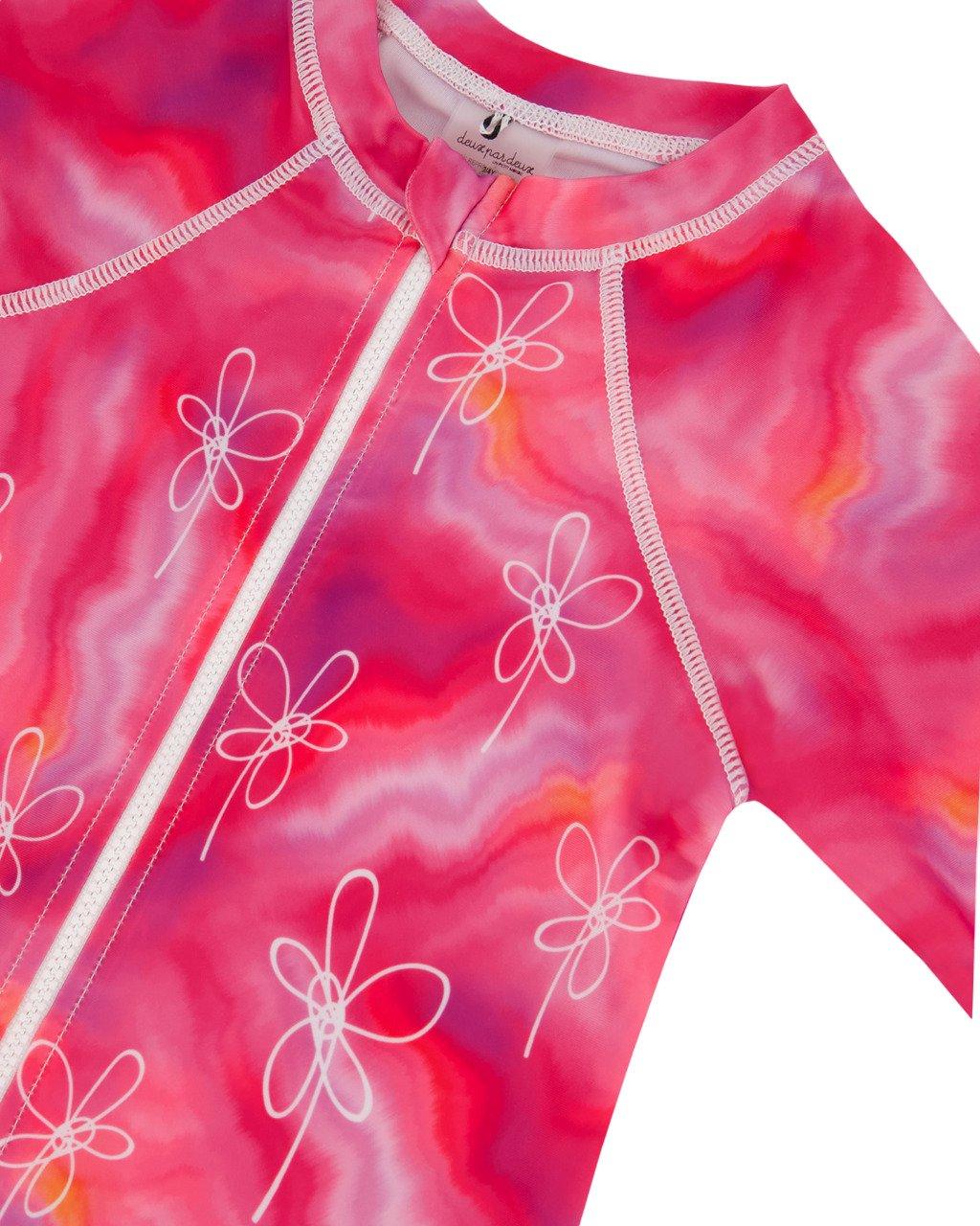 Product gallery image number 4 for product Printed Long Sleeve One Piece Rashguard - Little Boys