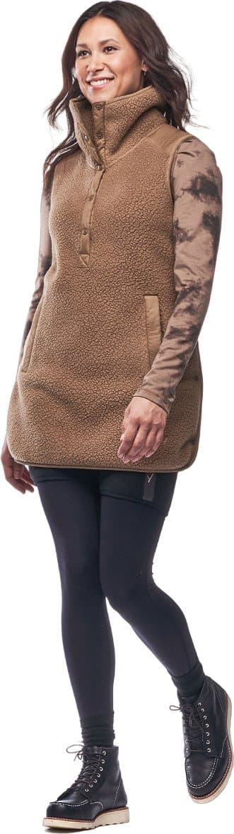 Numéro de l'image de la galerie de produits 2 pour le produit Tunique en Sherpa sans manches Pecora - Femme