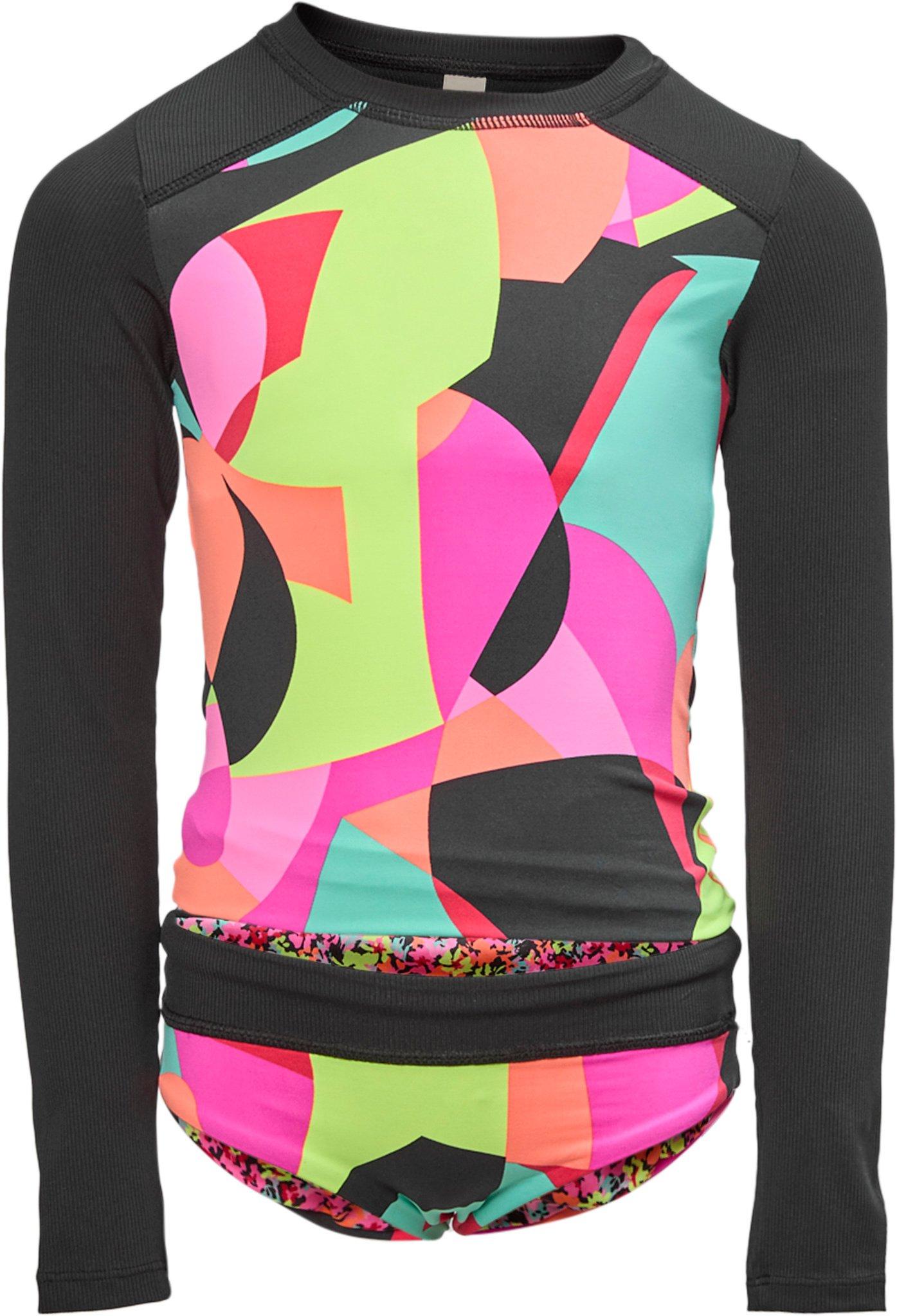 Product gallery image number 1 for product Odyssey Rubik Long-Sleeve Rashguard - Girls