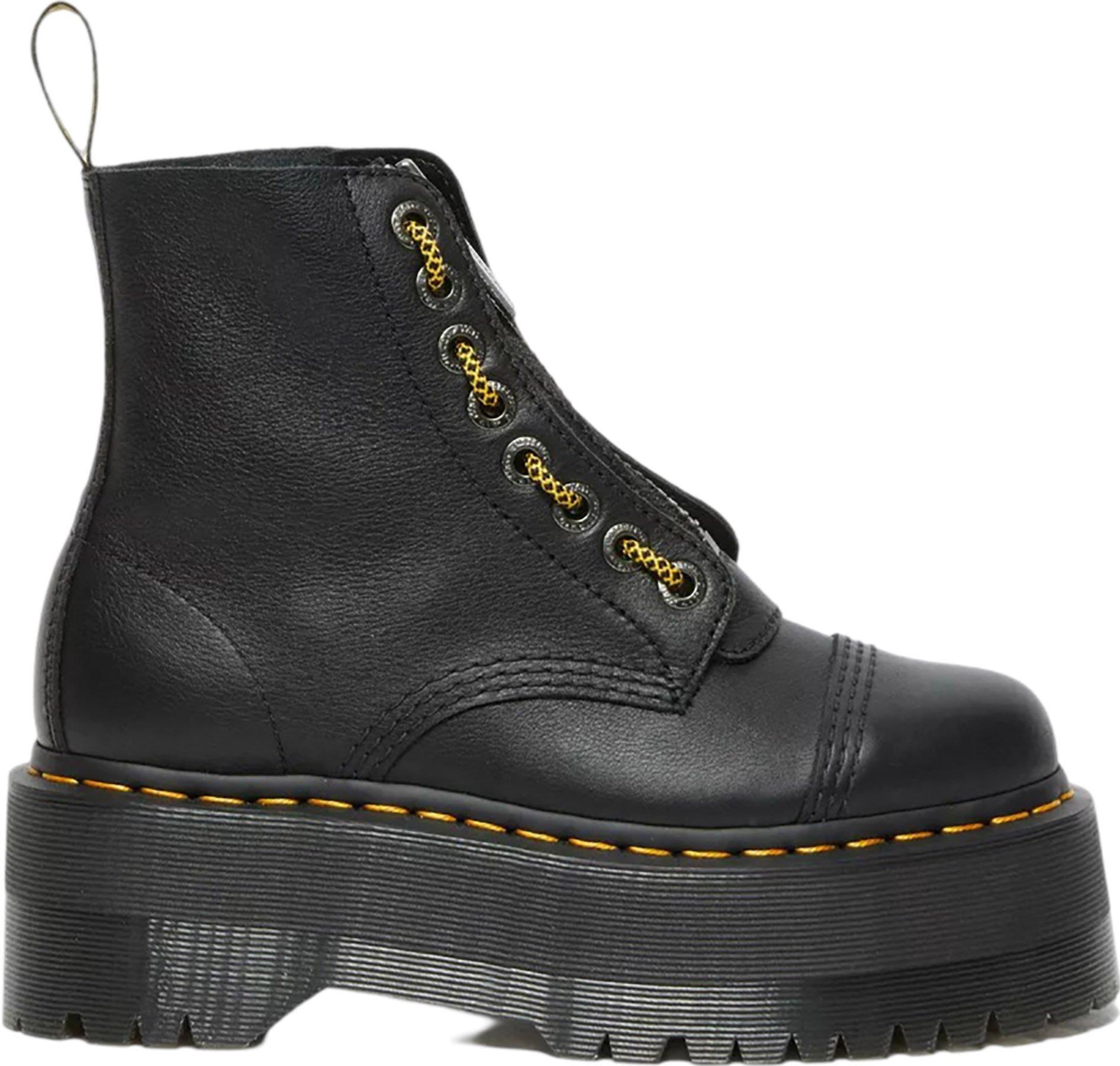 Image de produit pour Bottes à plateforme en cuir Sinclair Max Pisa - Unisexe