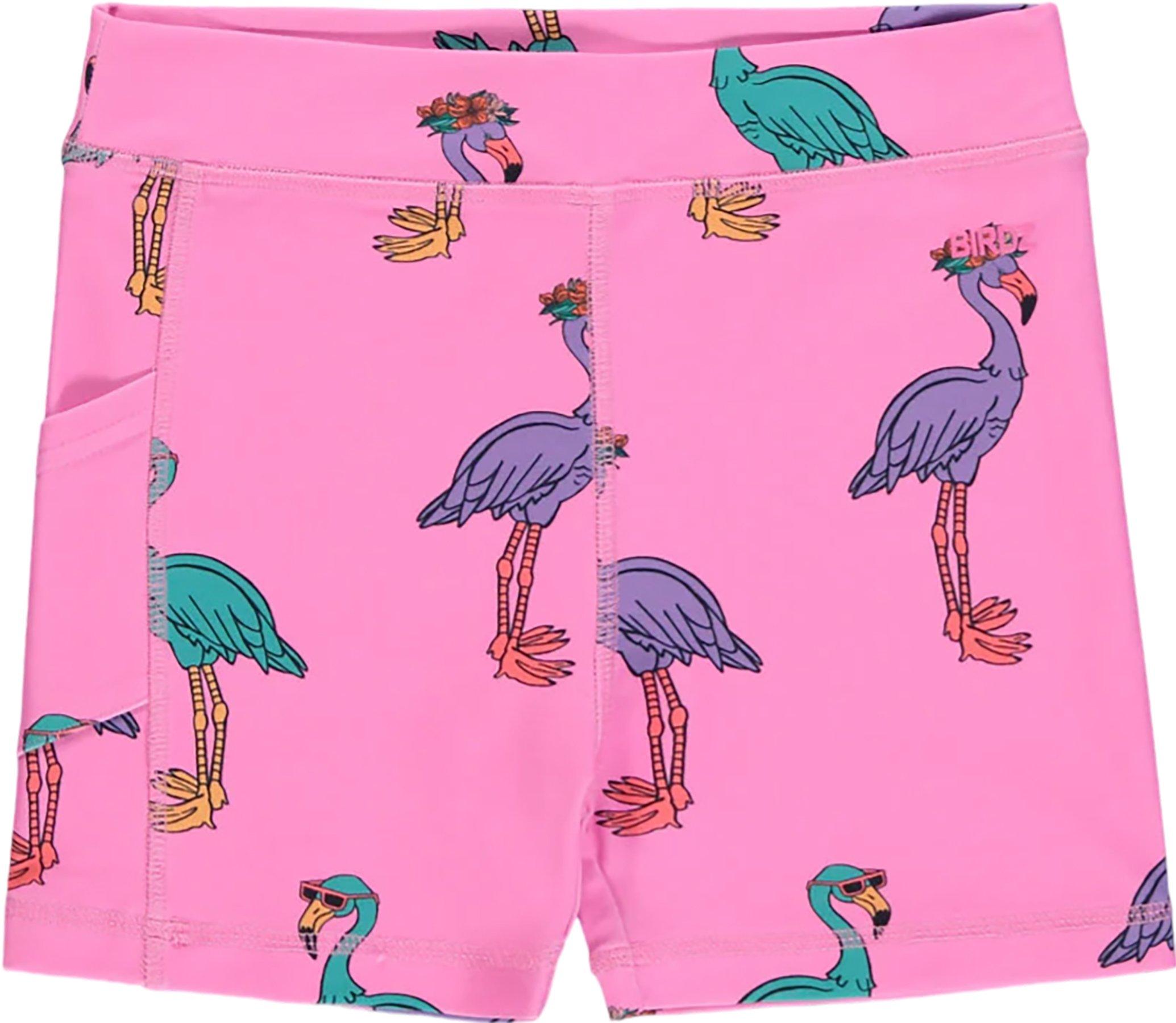 Product gallery image number 1 for product Flamingo Biker Shorts - Kids