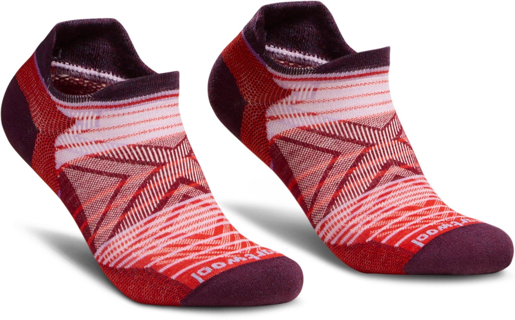 Product image for Run Zero Cushion Stripe Low Ankle Socks - Women's