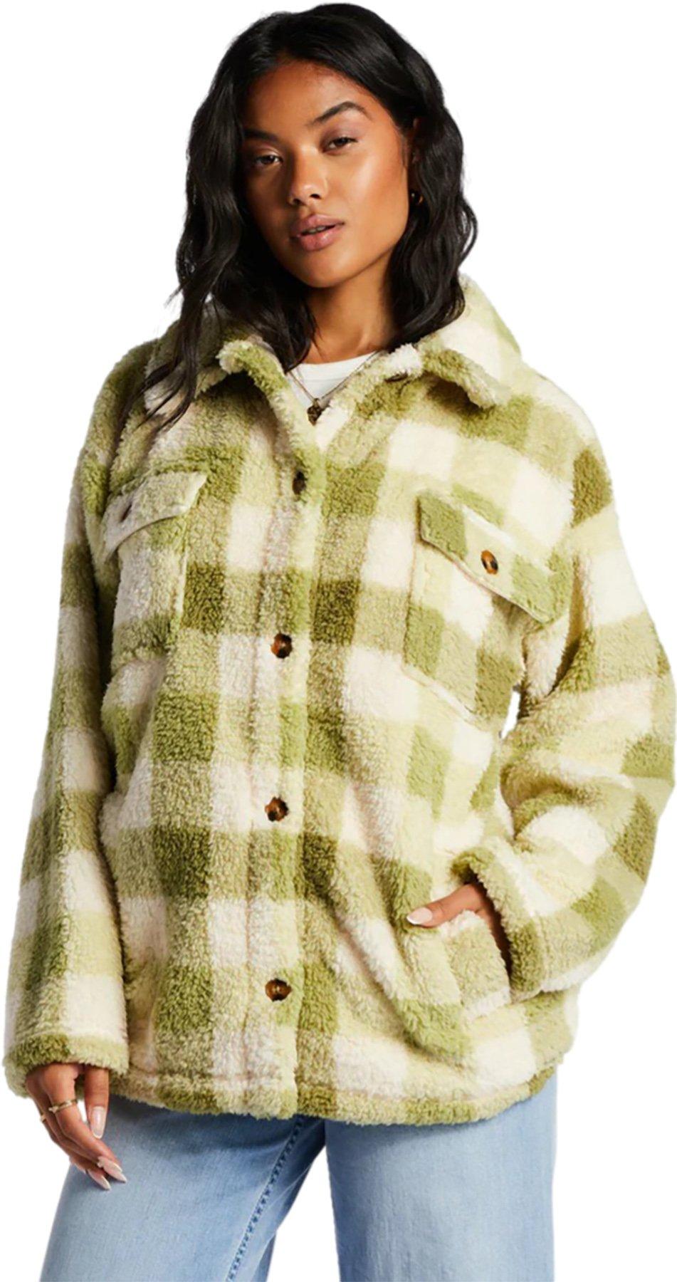 Product gallery image number 1 for product Fairbanks Button-Up Teddy Bear Jacket - Women's