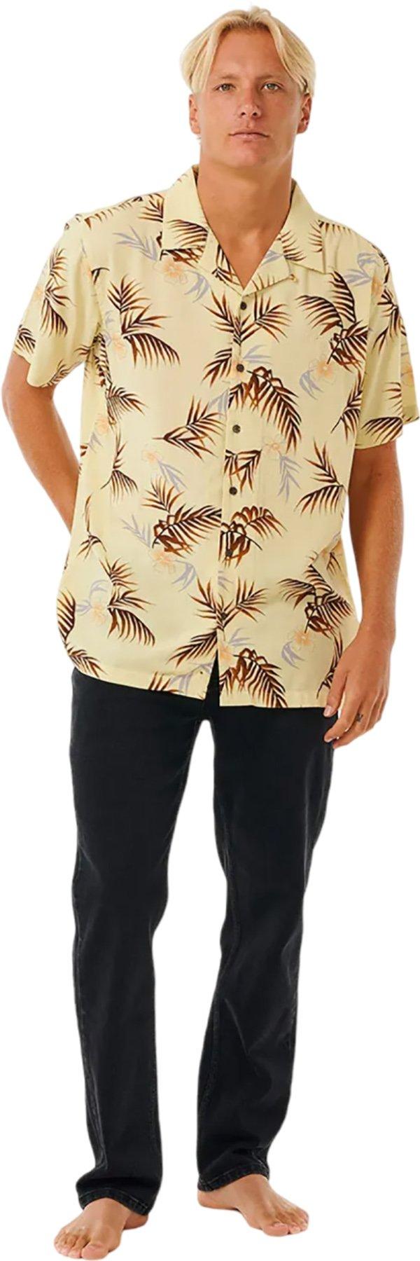 Product gallery image number 2 for product Surf Revival Floral Short Sleeve Shirt - Men's