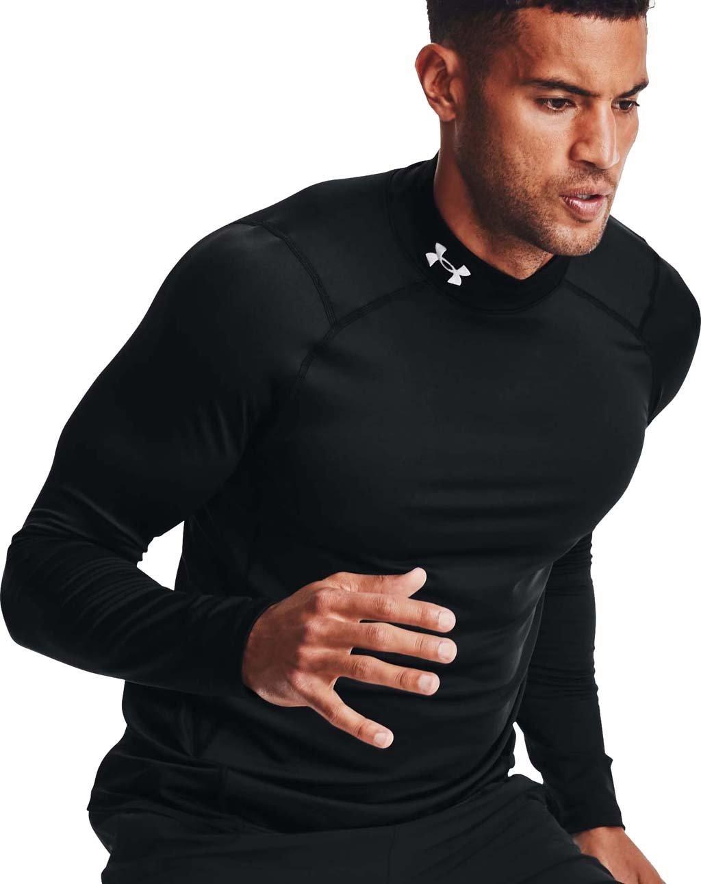 Product gallery image number 4 for product ColdGear Fitted Mock Neck Baselayer - Men's