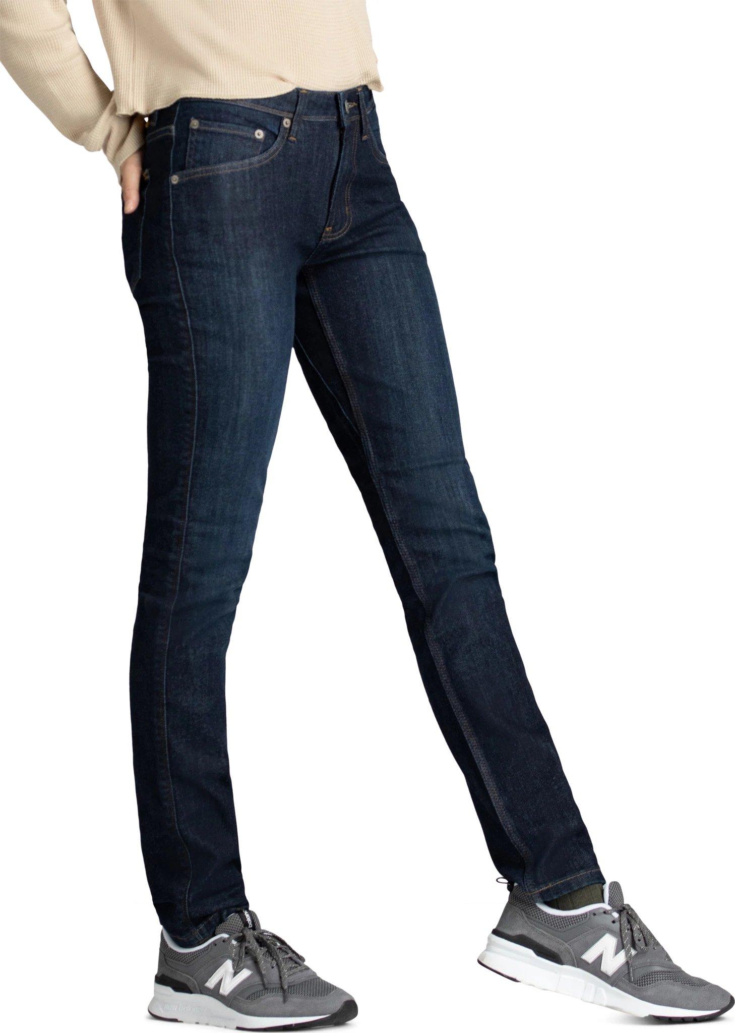 Product gallery image number 3 for product Performance Denim Slim Straight Jeans - Women's