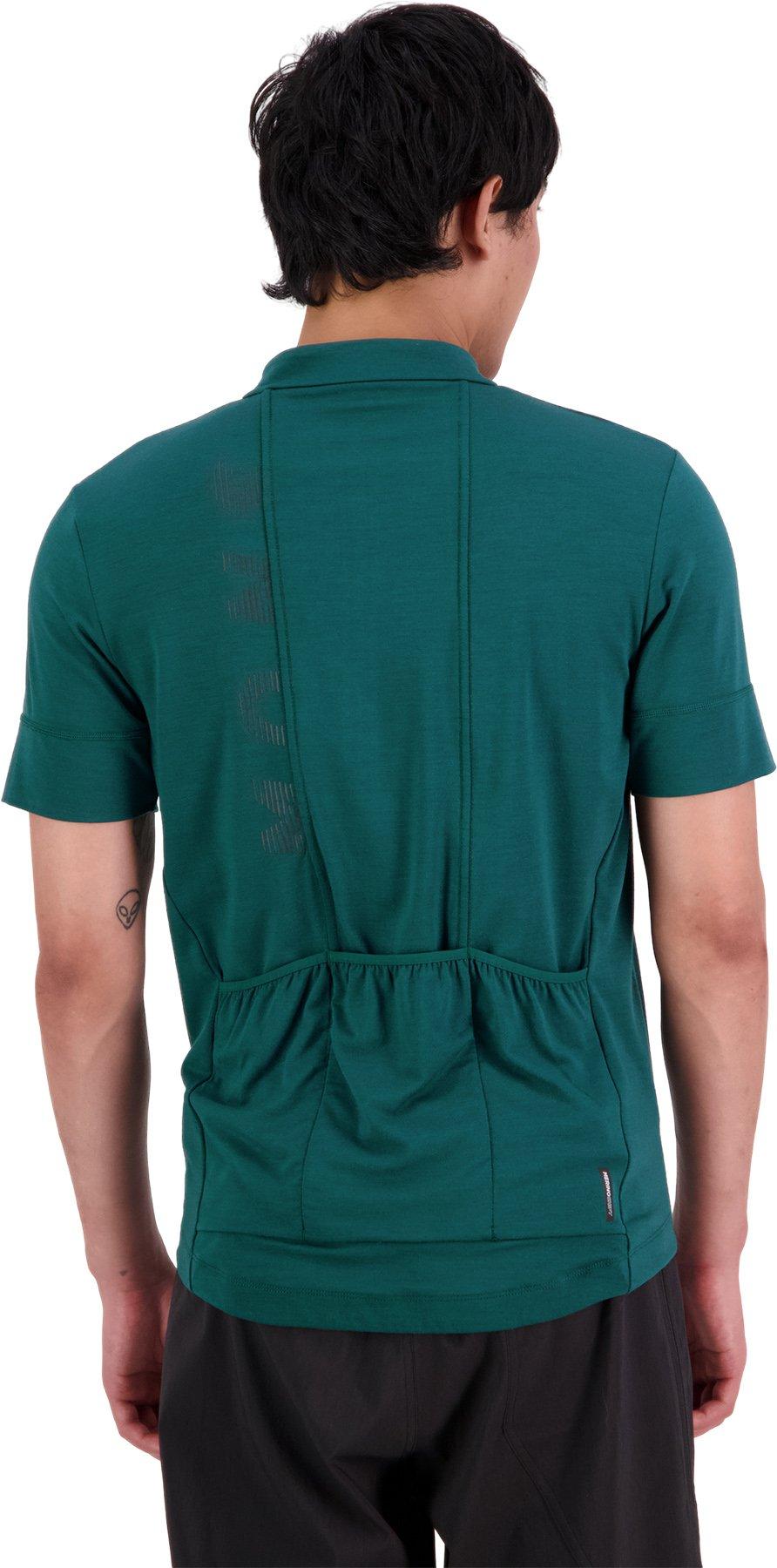 Product image for Roam Cargo Merino Shift Full Zip Short Sleeve Cycling Jersey - Men's