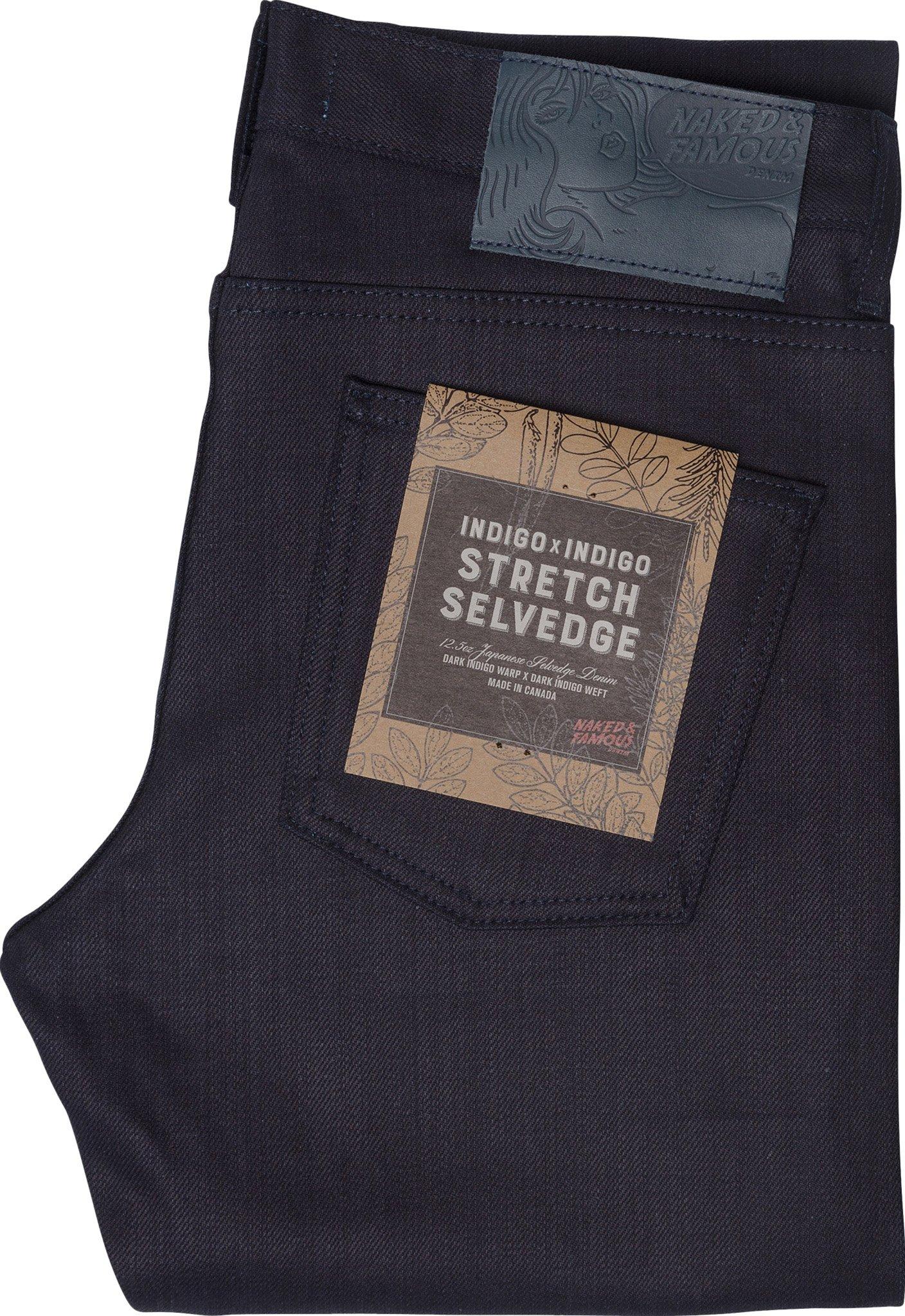 Numéro de l'image de la galerie de produits 6 pour le produit Super Guy Jeans - Indigo / Indigo Stretch Selvedge - Homme