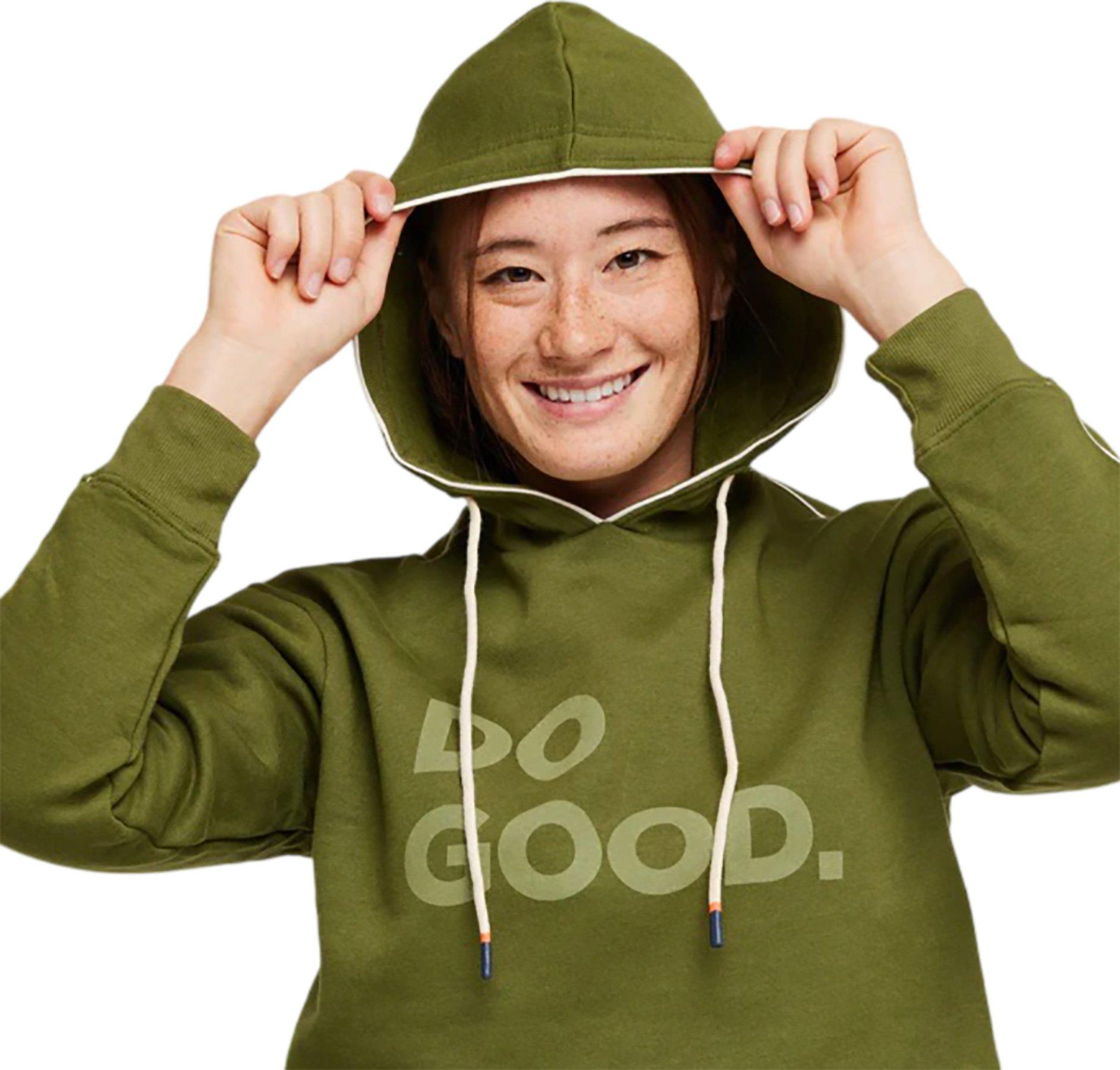 Product gallery image number 2 for product Do Good Organic Crop Pullover Hoodie - Women's