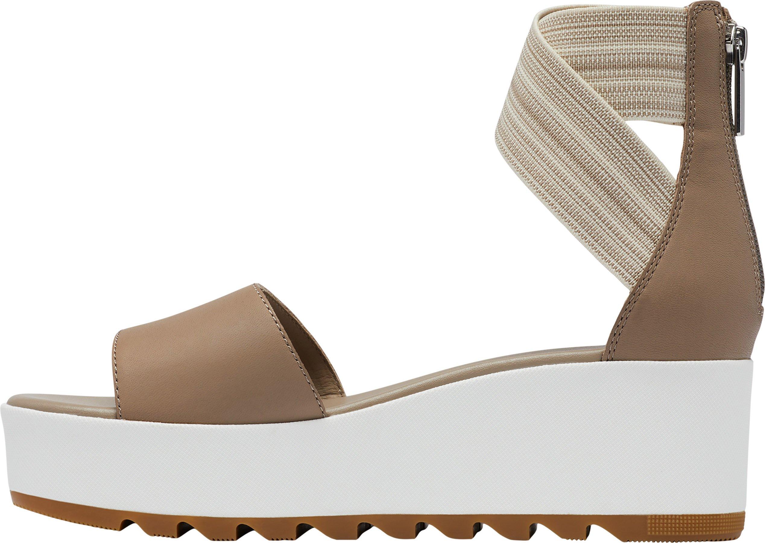 Product gallery image number 1 for product Cameron Flatform Ankle Strap Wedge Sandals - Women's