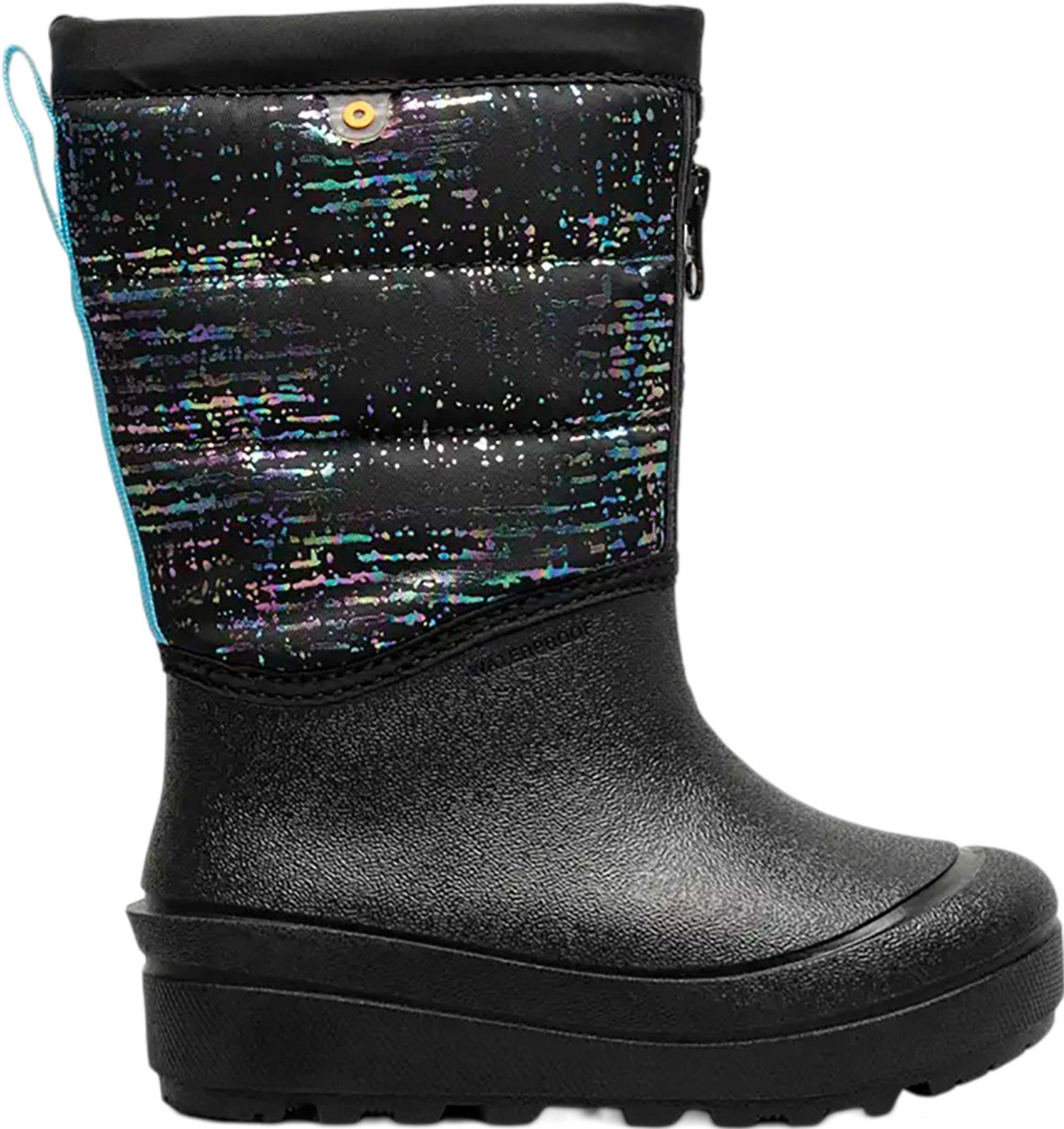 Product gallery image number 1 for product Snow Shell Zip Metallic Stripes Winter Boots - Kids