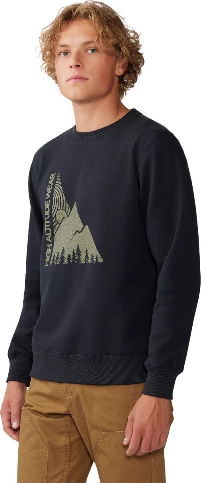 Product gallery image number 3 for product Jagged Peak Crew Neck Pullover - Men's