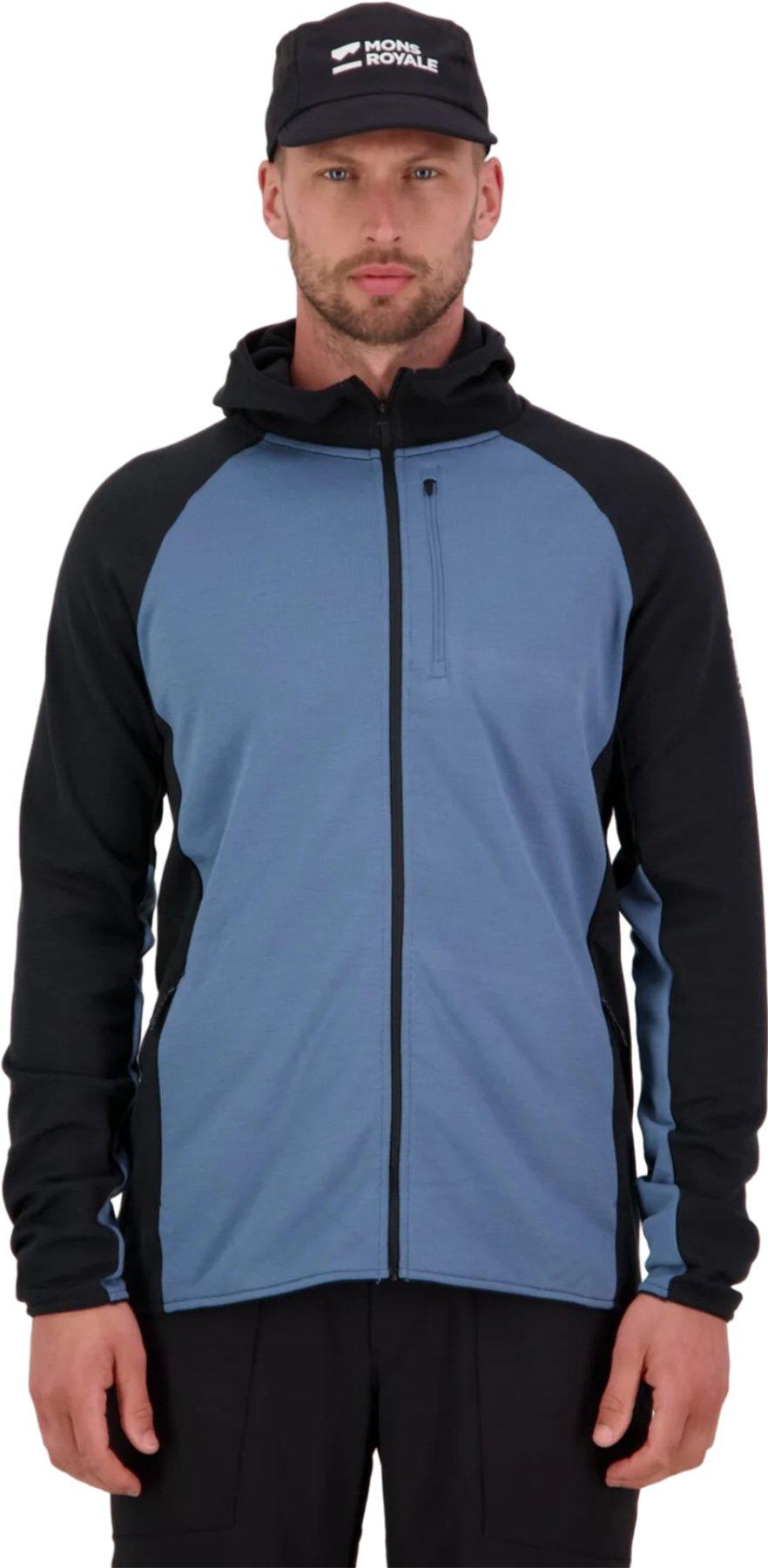 Product gallery image number 3 for product Approach Merino Gridlock Hoodie - Men's