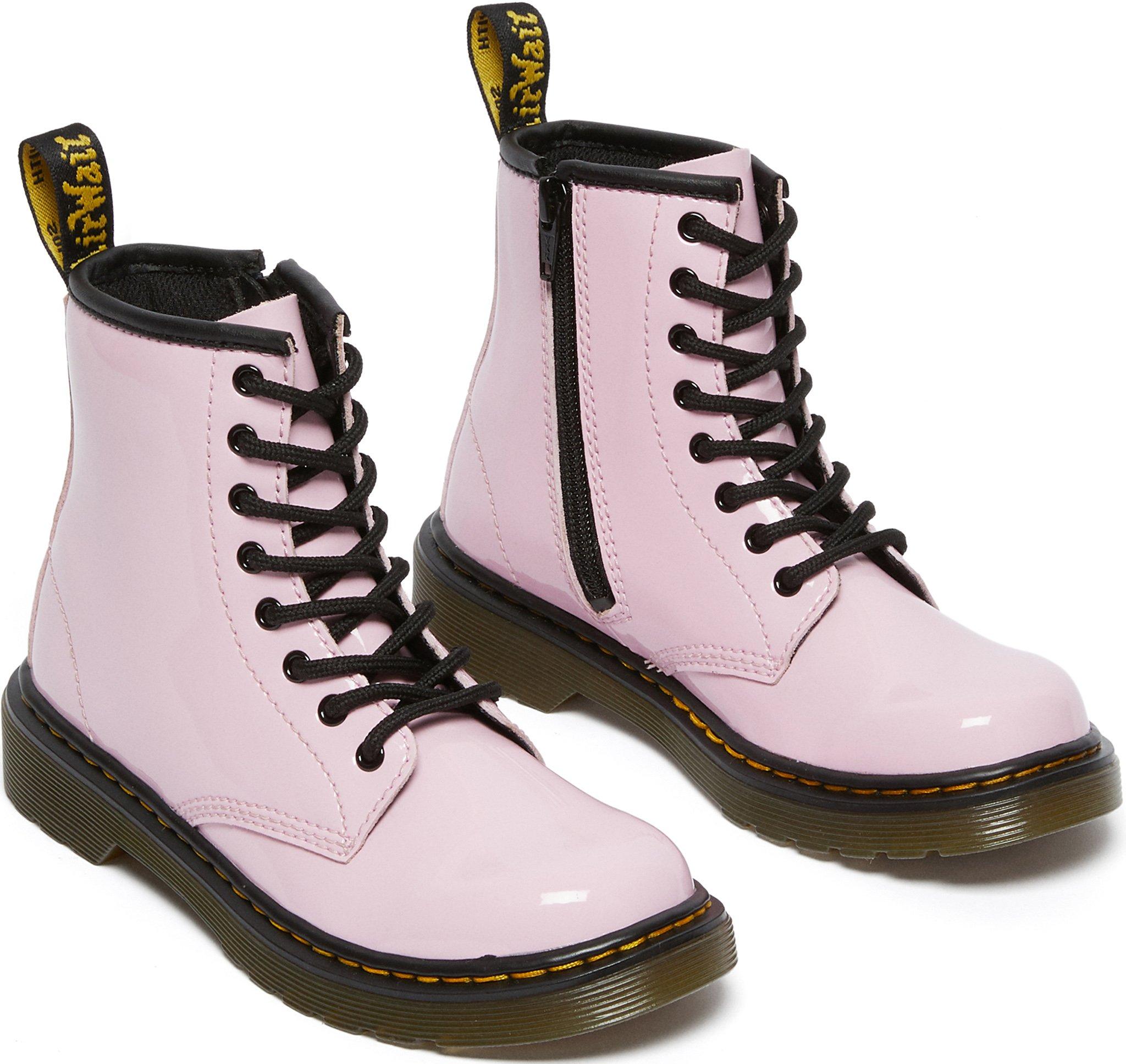 Product gallery image number 5 for product 1460 Patent Leather Lace Up Boots - Kids