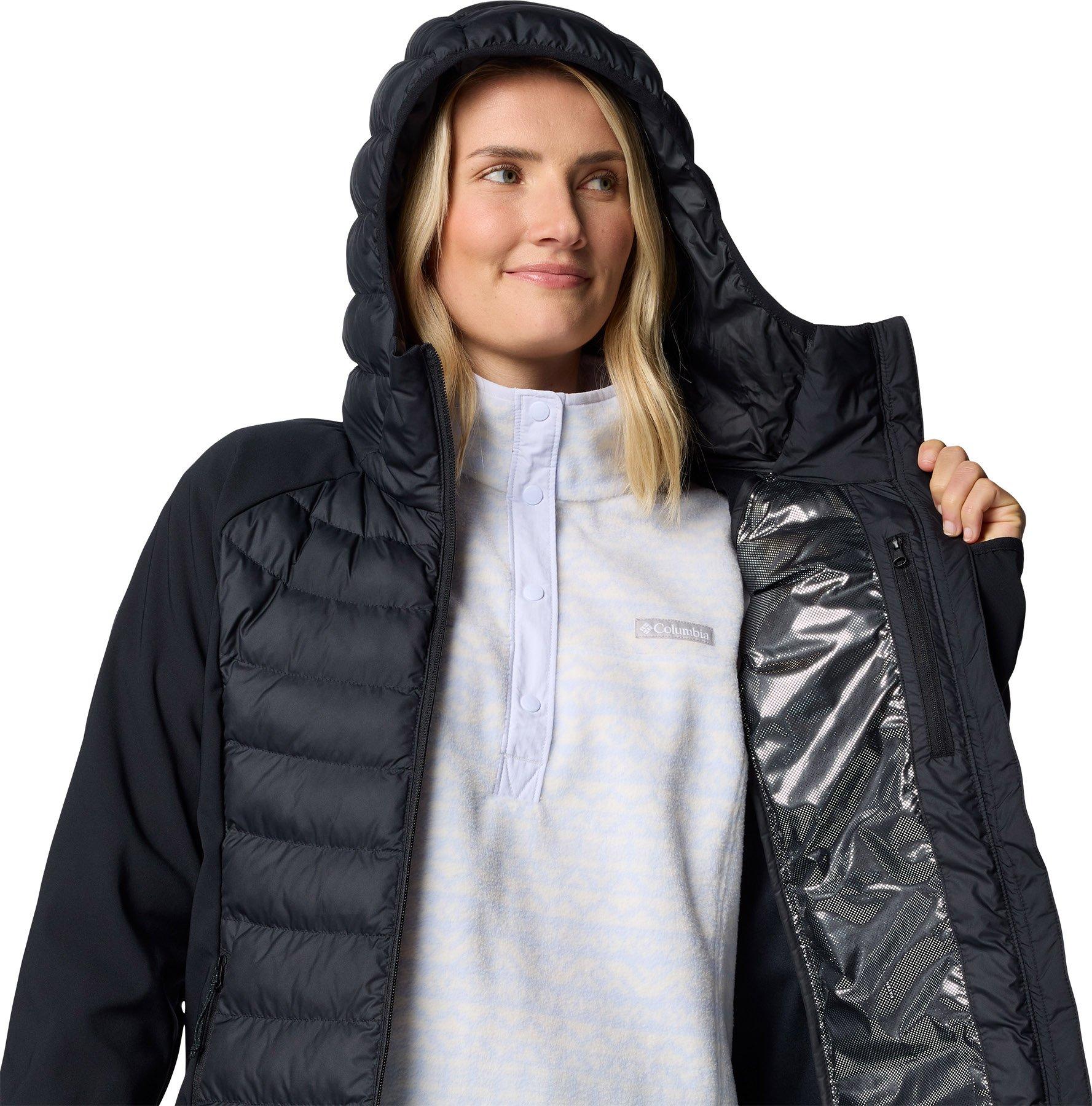 Product gallery image number 2 for product Powder Lite II Hybrid Hooded Jacket - Women's