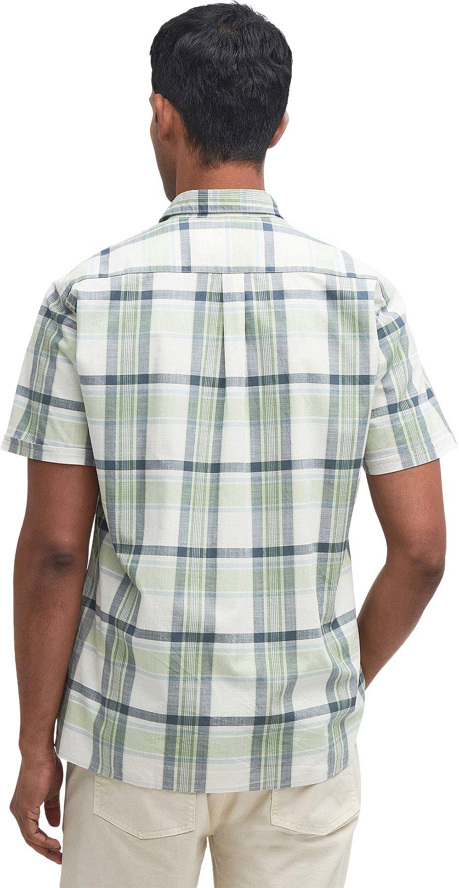 Product gallery image number 5 for product Rosewell Regular Short Sleeve Checked Summer Shirt - Men's