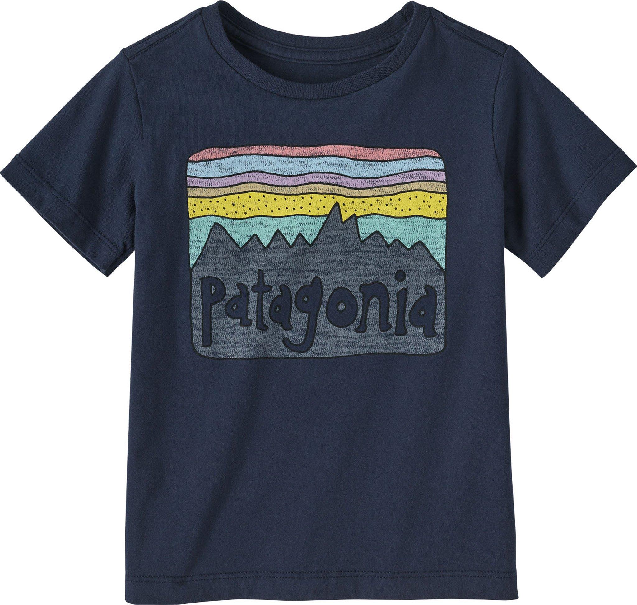 Image de produit pour T-shirt Fitz Roy Skies en coton biologique certifié Regenerative - Bébé