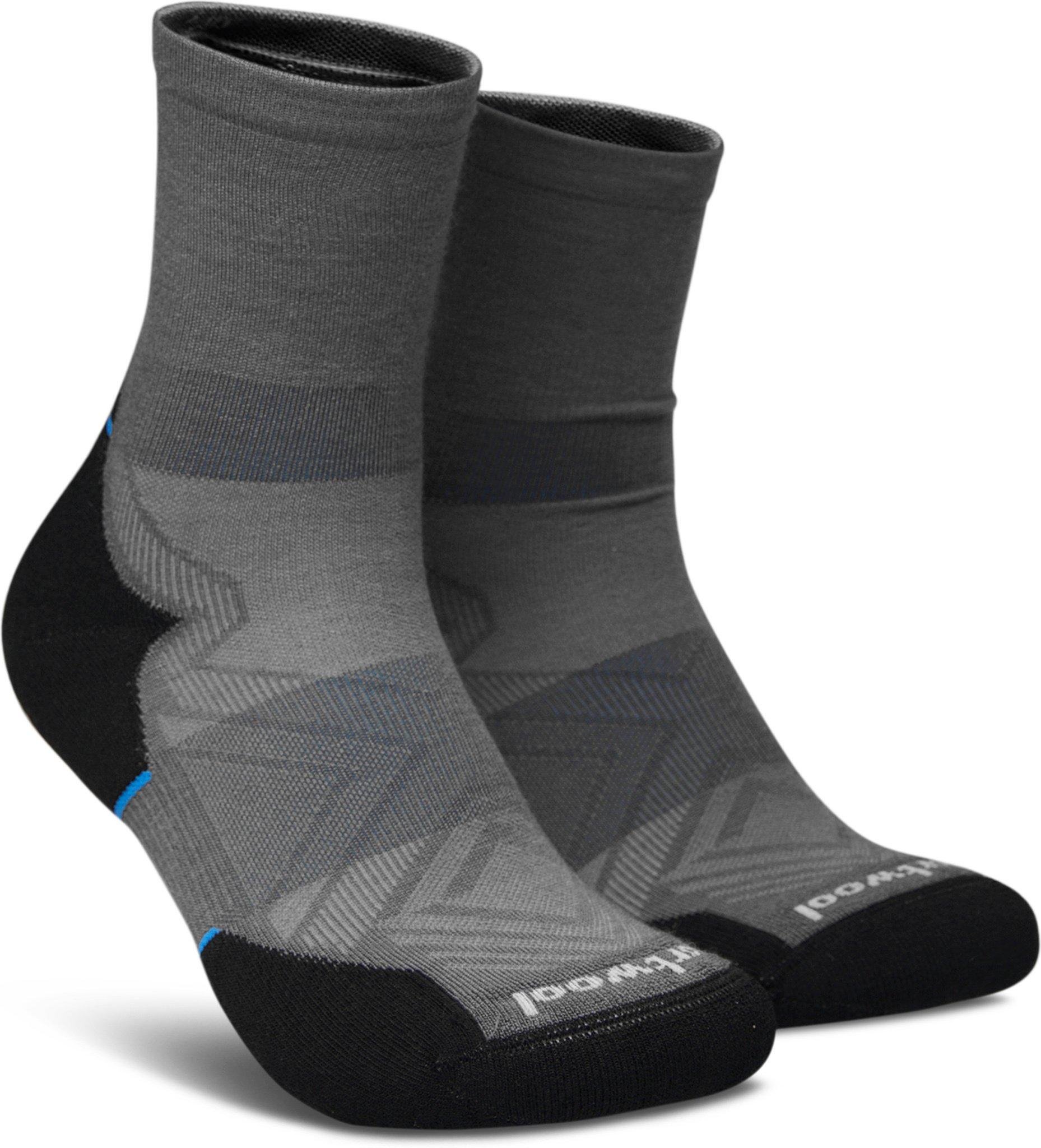 Product gallery image number 1 for product Performance Run Targeted Cushion Mid Crew Socks - Unisex