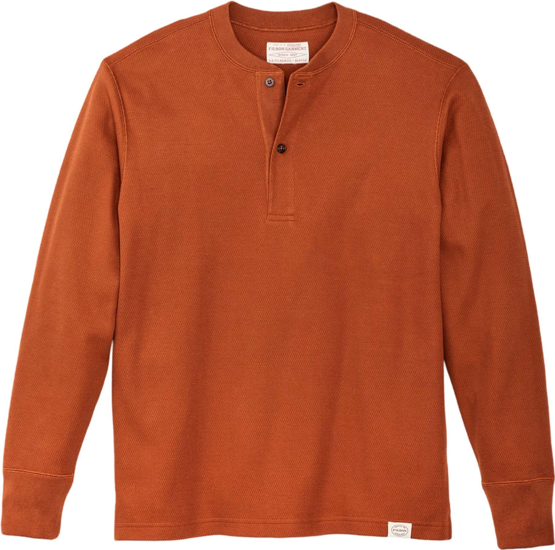 Product gallery image number 1 for product Waffle Knit Henley Shirt - Men's