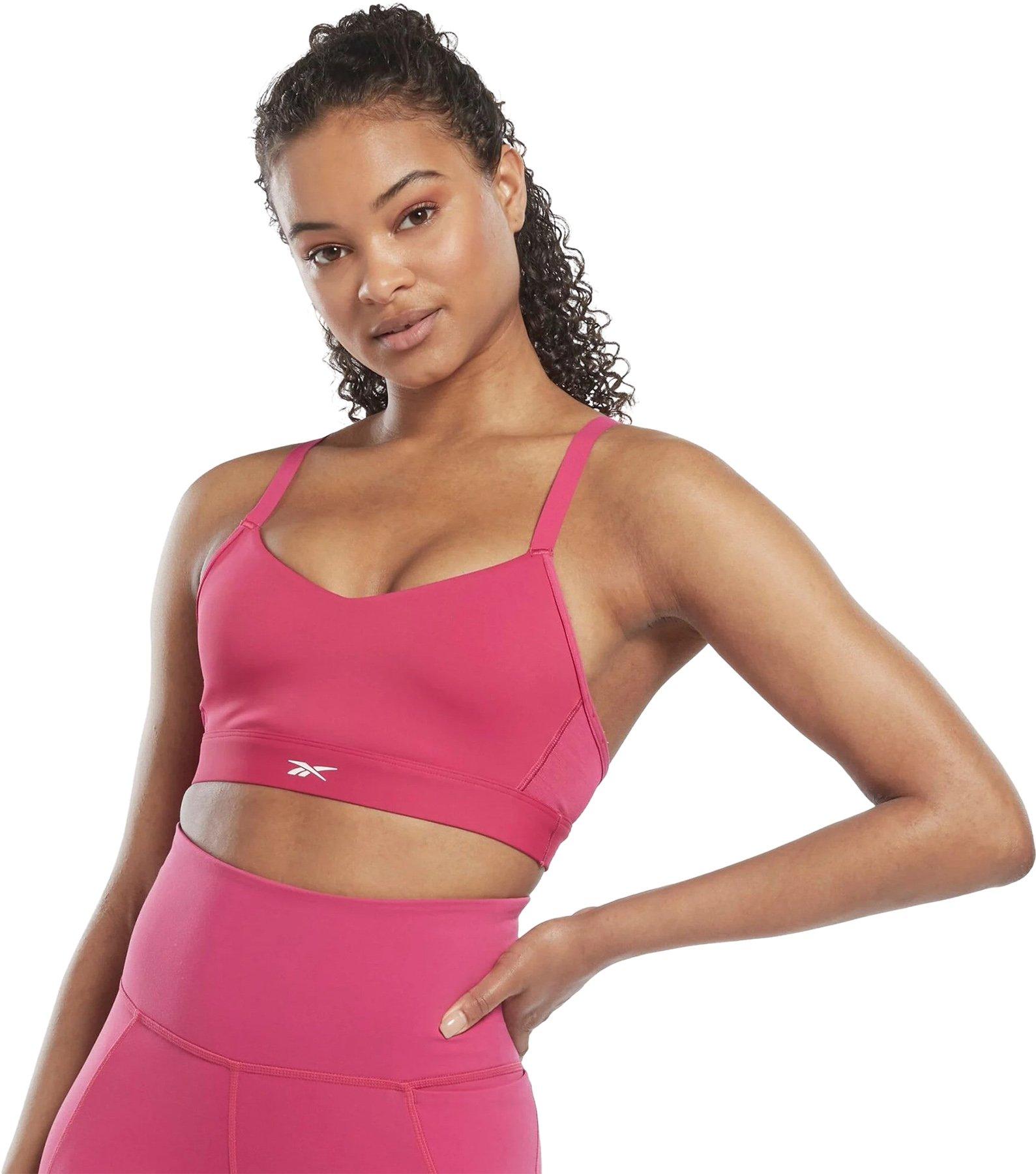 Product gallery image number 3 for product Reebok Lux Strappy Sports Bra - Women's