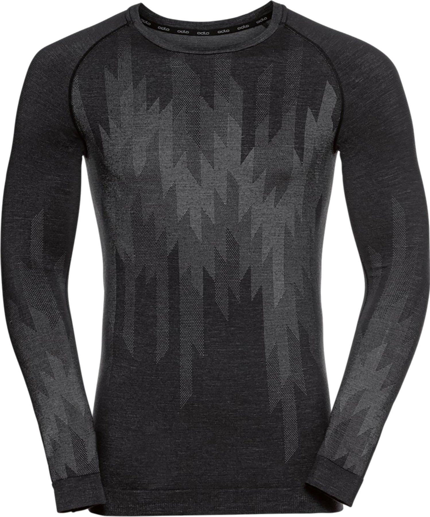 Product image for Kinship Performance Wool 200 Long Sleeve Crew Neck Base Layer Top - Men's