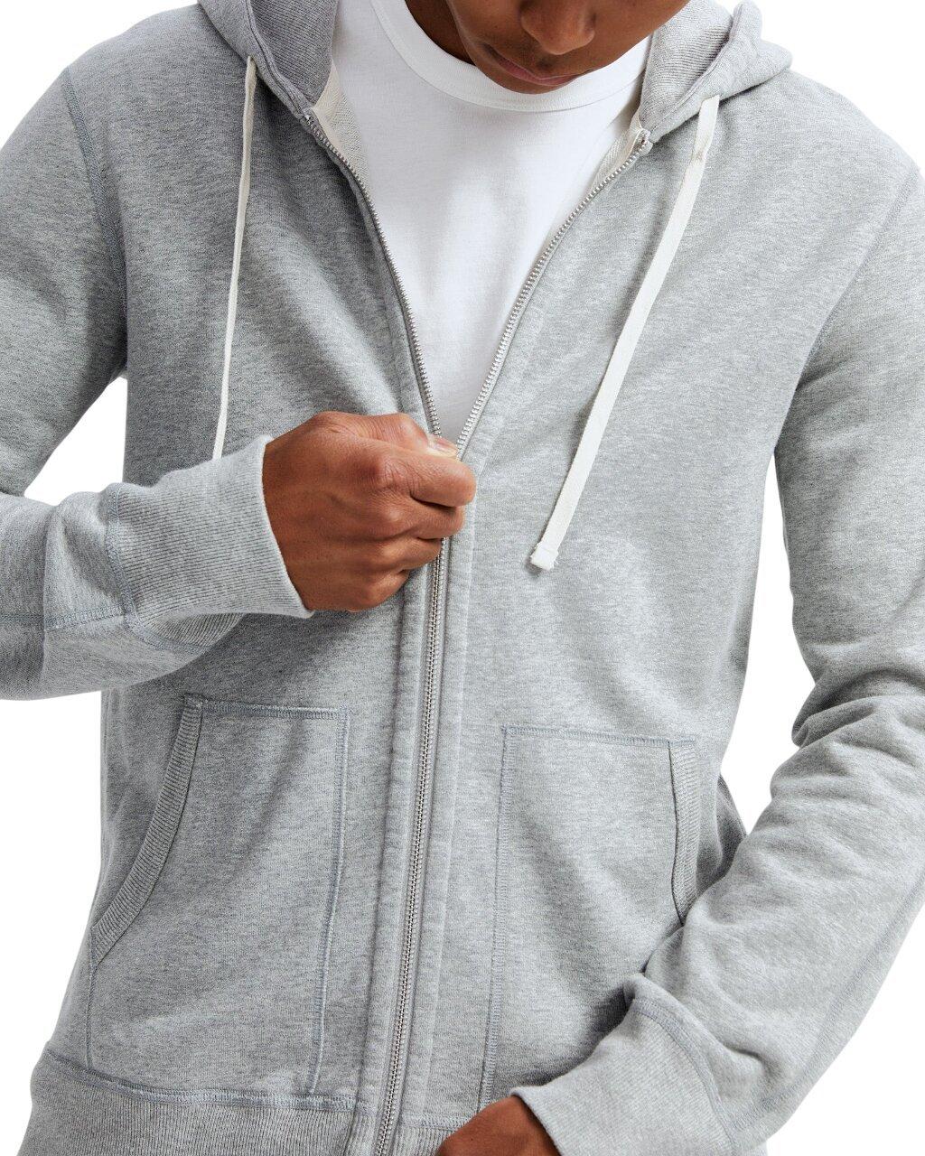 Product gallery image number 3 for product Full Zip Hoodie Midweight Terry - Men's