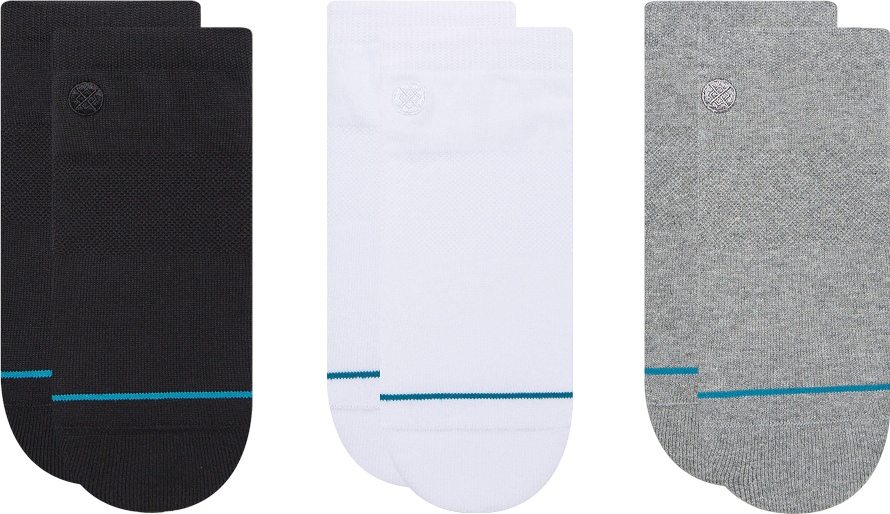 Product gallery image number 1 for product Icon 3 Pack Low Socks - Unisex