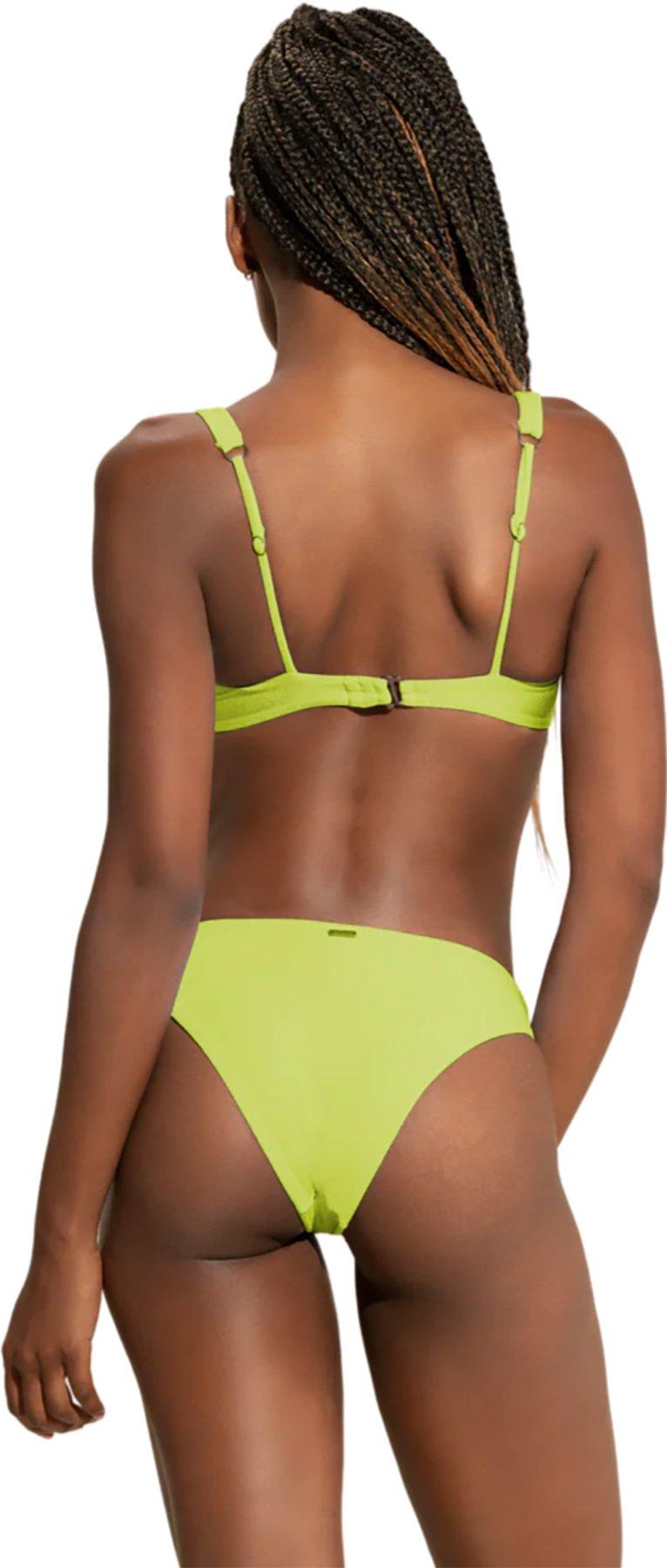 Product gallery image number 2 for product Victory Mellow Green V-Wire Bralette Bikini Top - Women's