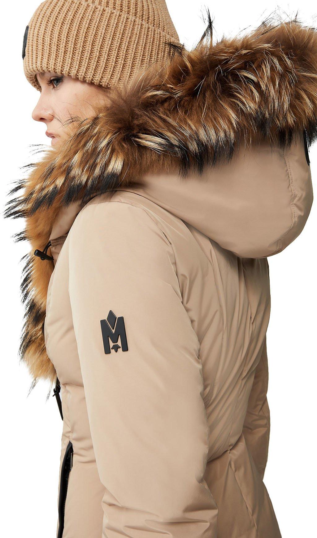 Product gallery image number 5 for product Adali Down Jacket with Natural Fur Signature Mackage Collar - Women's