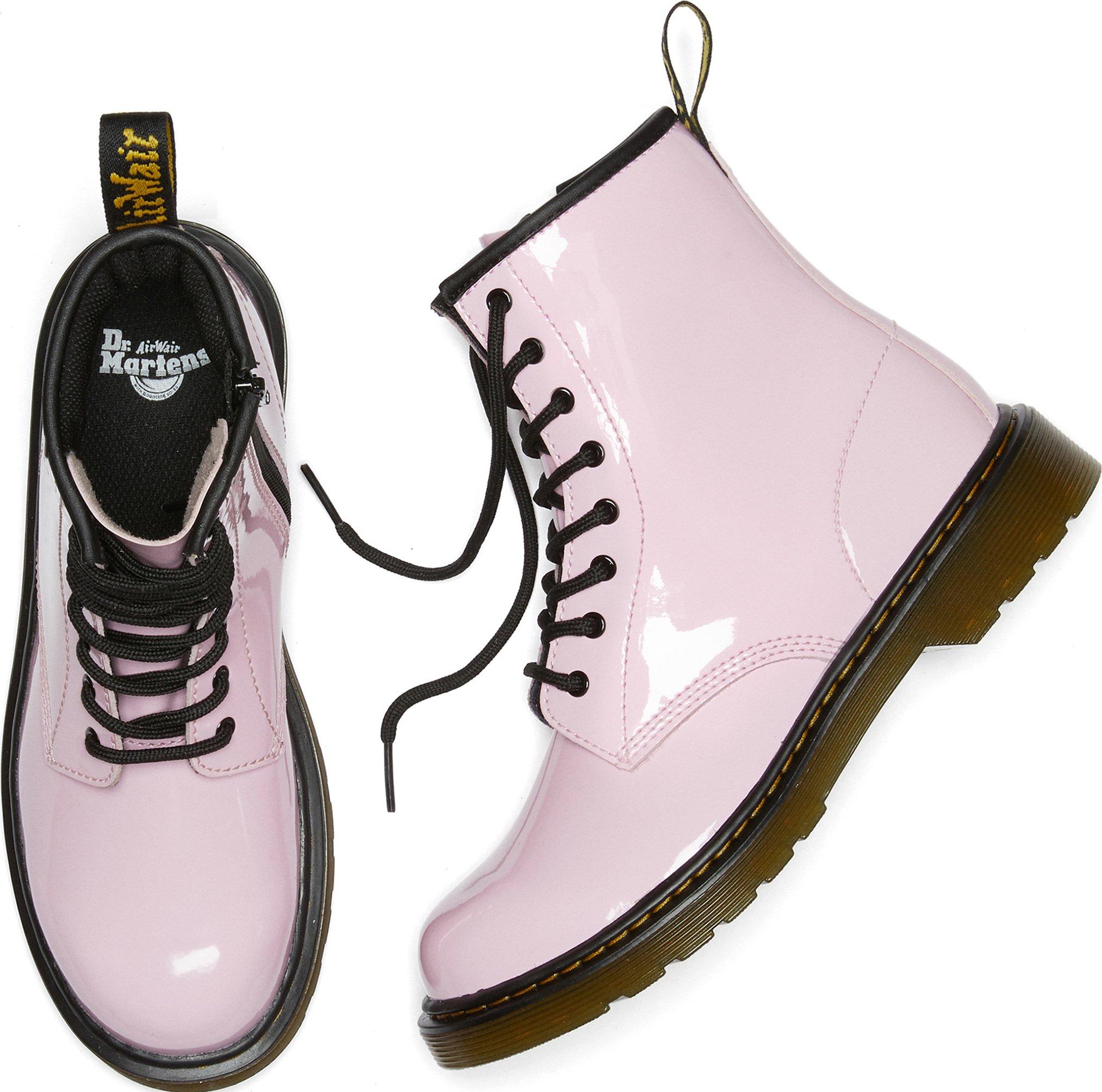 Product gallery image number 4 for product 1460 Patent Leather Lace Up Boots - Big Kids