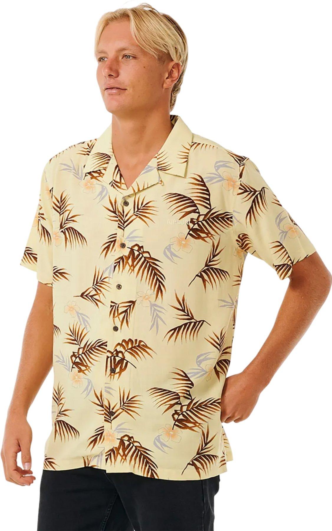 Product gallery image number 3 for product Surf Revival Floral Short Sleeve Shirt - Men's