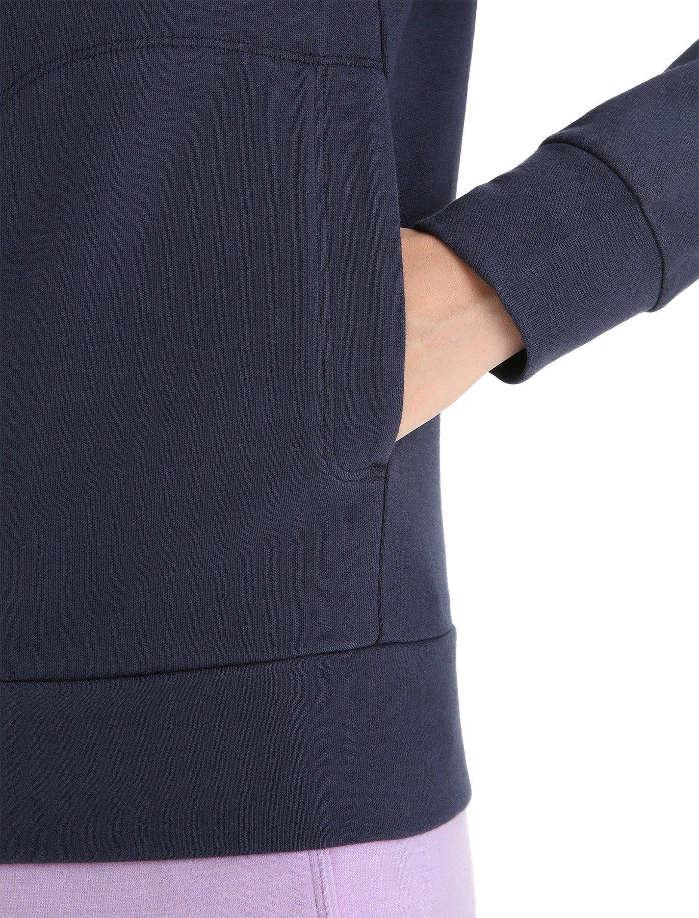 Product gallery image number 4 for product Central Classic Long Sleeve Zip Hoodie - Women's