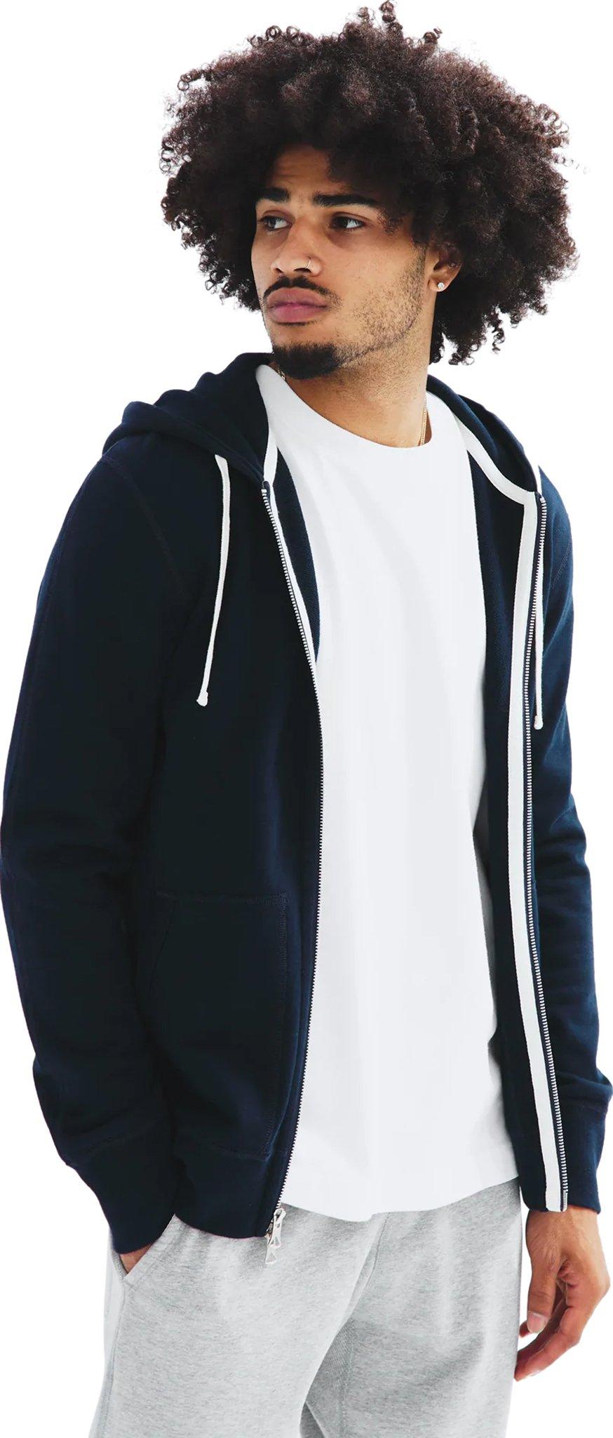 Product gallery image number 4 for product Full Zip Hoodie Midweight Terry - Men's