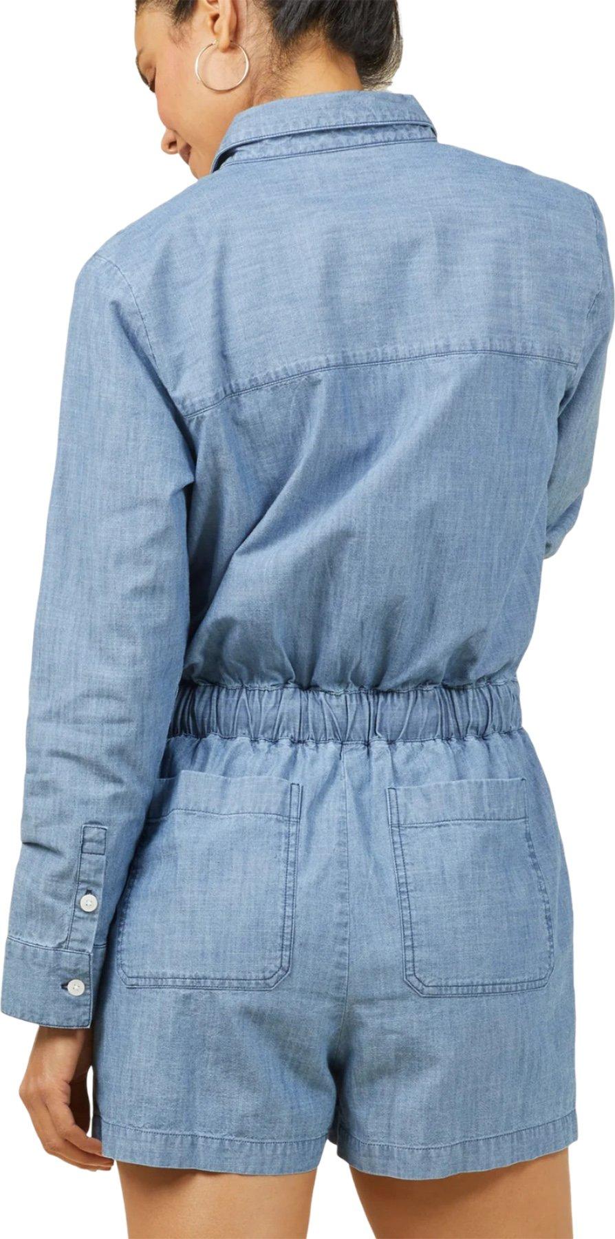 Product gallery image number 3 for product Benson Chambray Jumpsuit - Women's