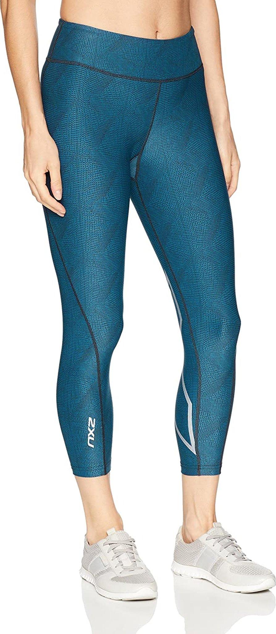 Product gallery image number 1 for product Mid Rise Print 7/8 Compr Tight - Women's