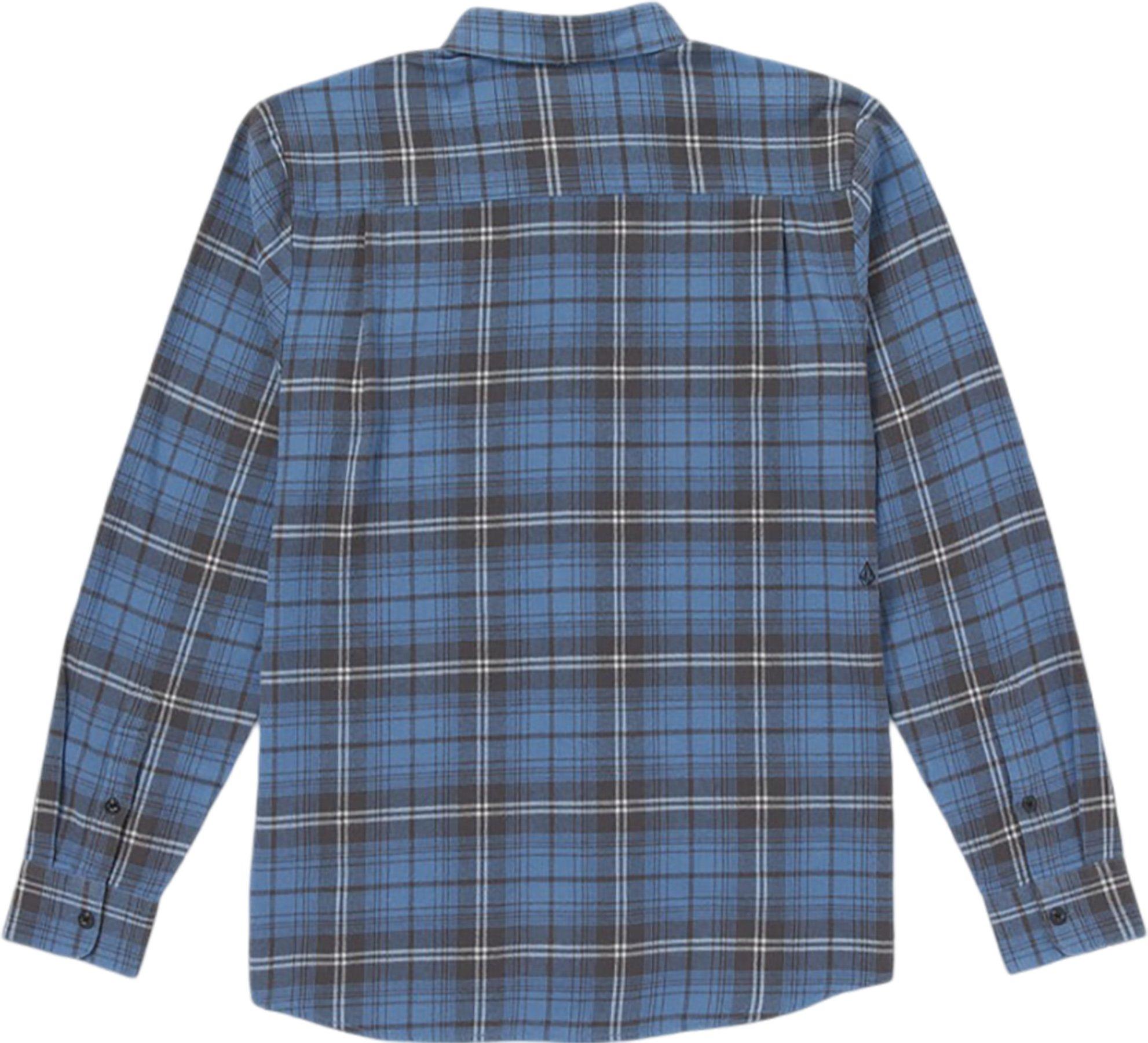 Product gallery image number 3 for product Caden Plaid Long Sleeve Flannel Shirt - Men's