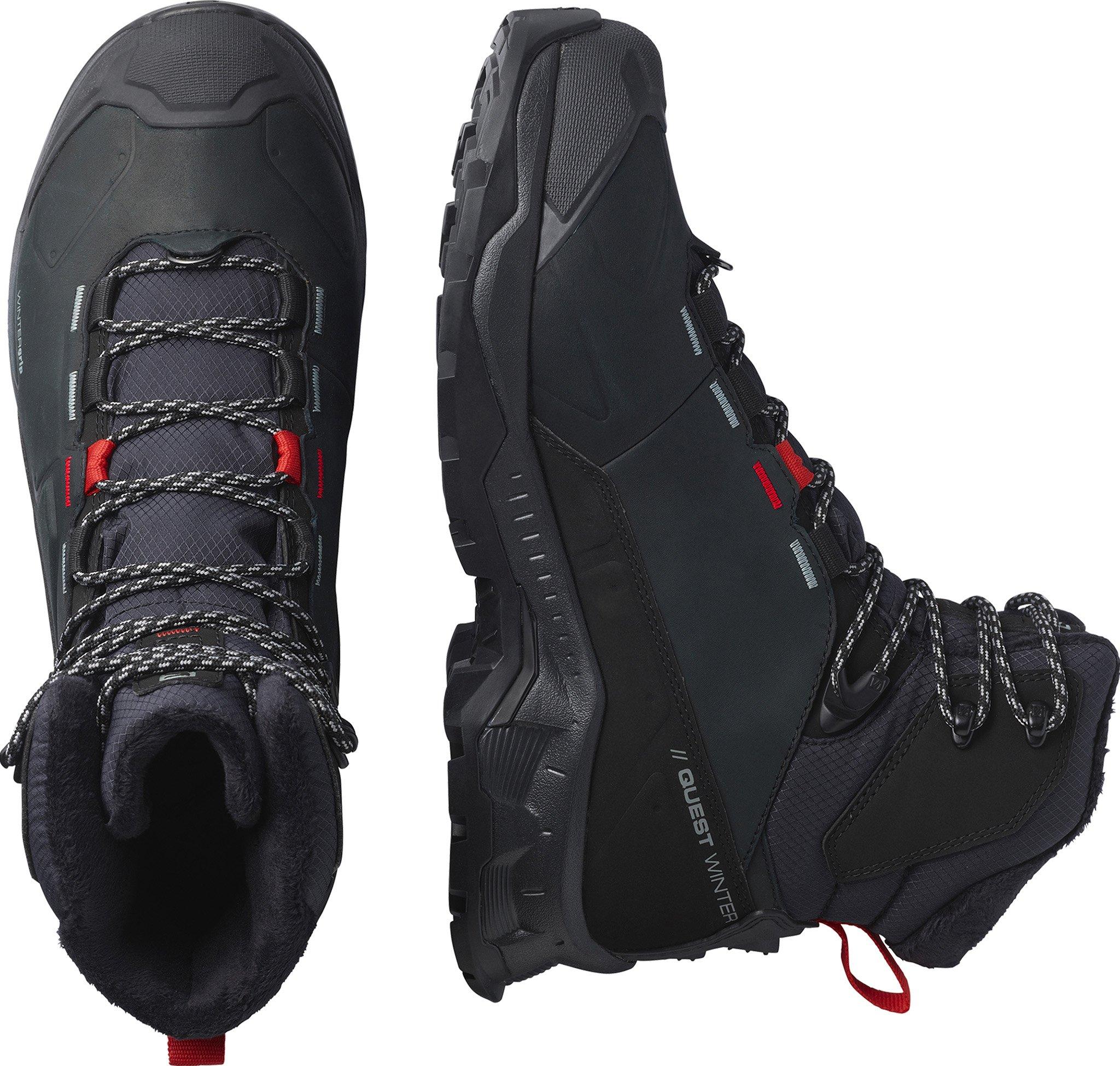 Product gallery image number 7 for product Quest Winter Thinsulate ClimaSalomon Waterproof Boots - Unisex